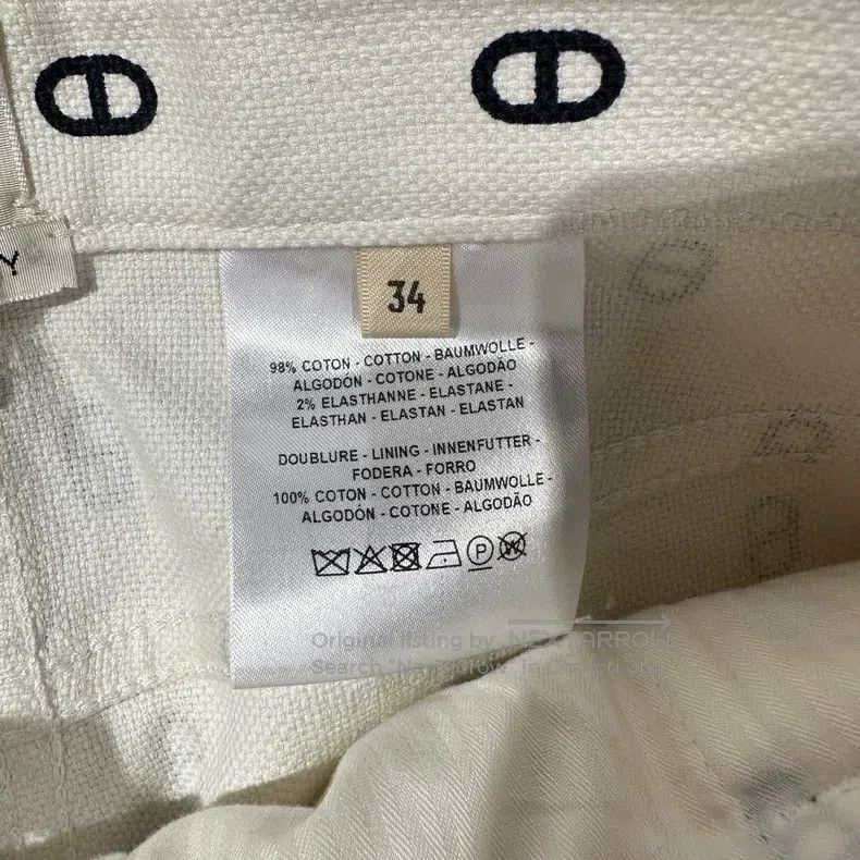 Hermes Hermes Printed Pig Nose Logo Slogan Denim Trousers Size 42" / US 20 - 4 Thumbnail