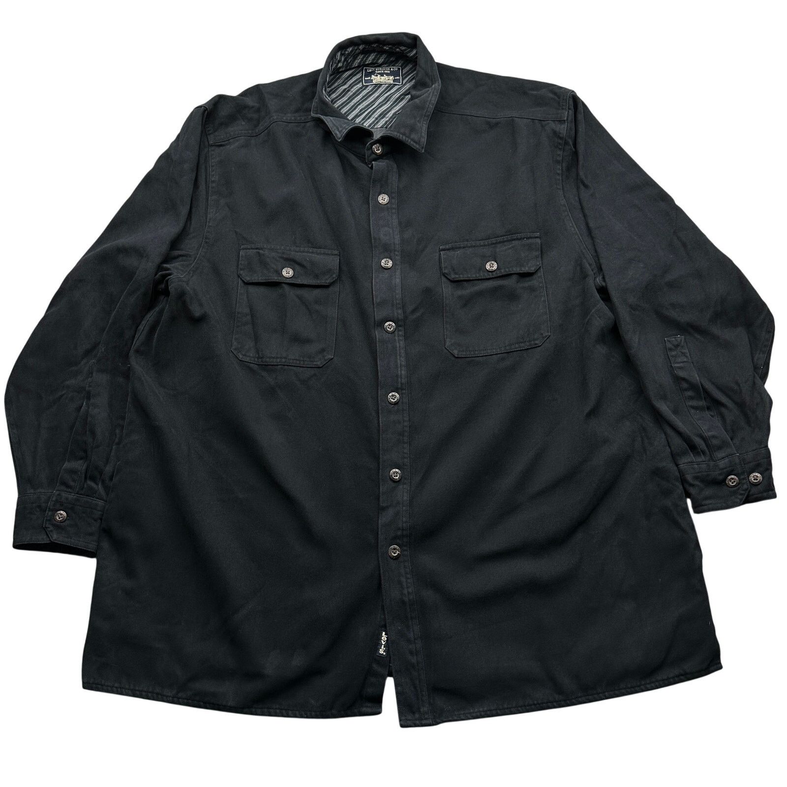 Levi's Levi Strauss & Co Button Up Barn Flannel Over Shirt Men XXL Size US XXL / EU 58 / 5 - 1 Thumbnail