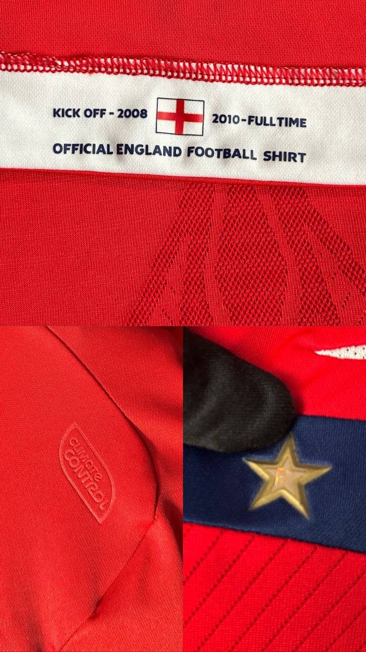Umbro Umbro England Away Football shirt jersey Kit 2008 2009 2010 Size US M / EU 48-50 / 2 - 2 Thumbnail