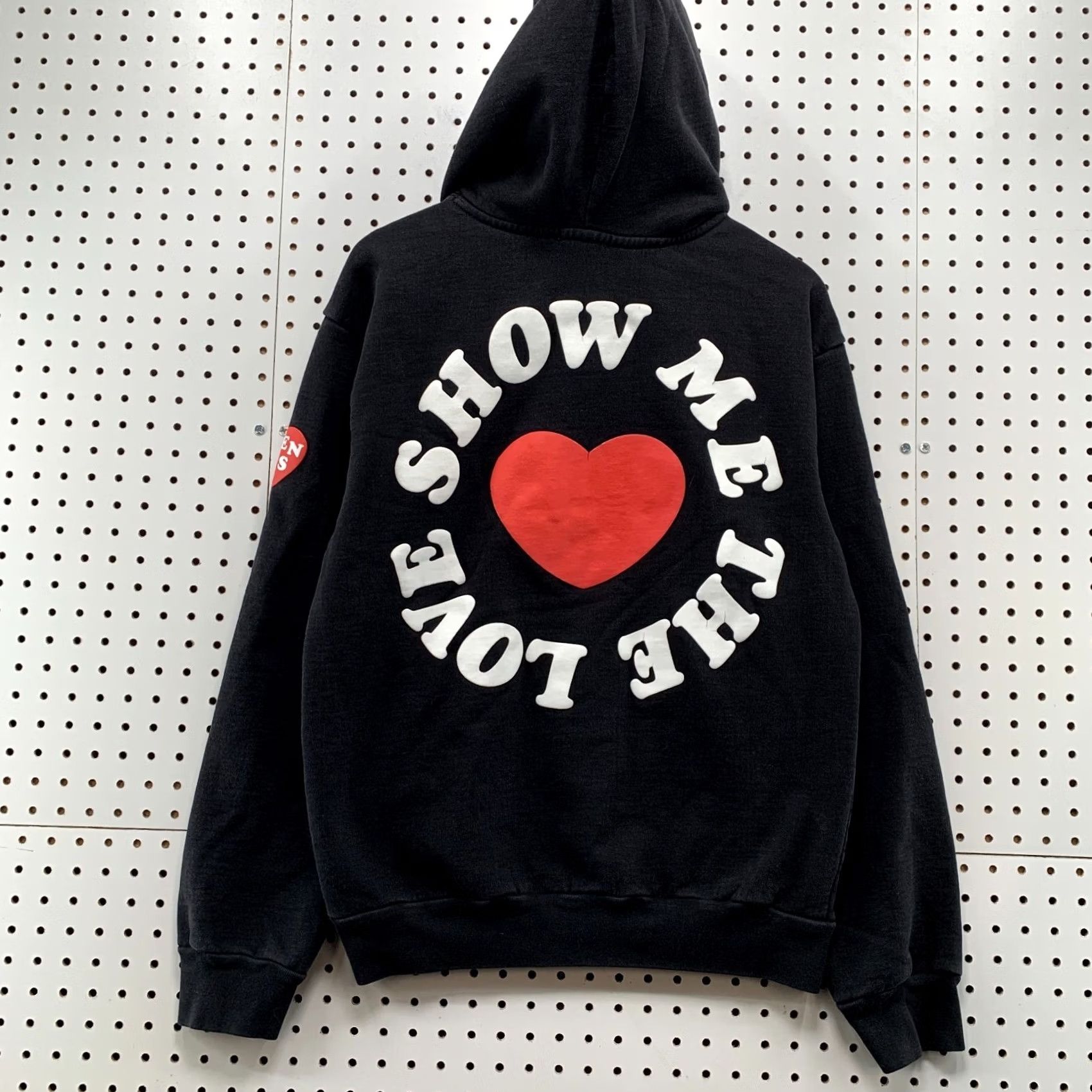 Talentless Talentless Hoodie Mens Small Black Show Me Love Heavyweight Hoodie Size US S / EU 44-46 / 1 - 2 Thumbnail