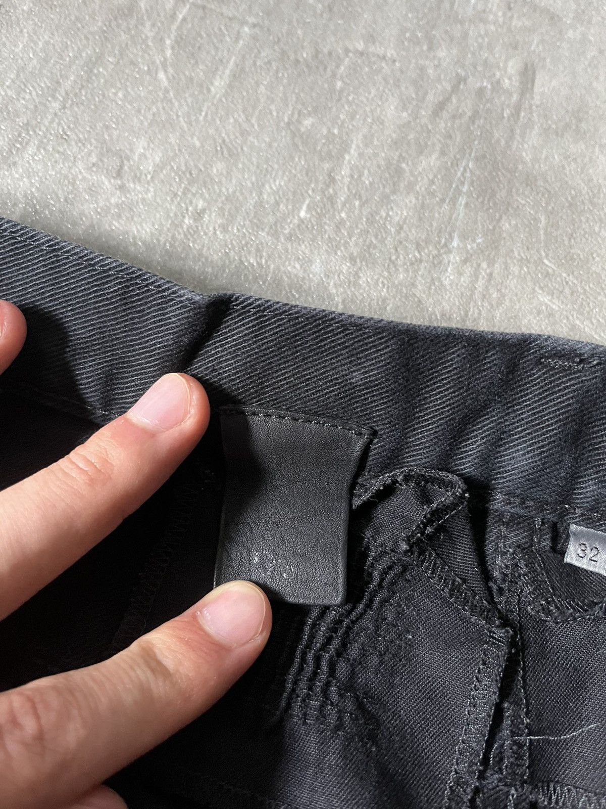 Dior Dior Homme A/W 14 stitched patchwork jeans black Size US 32 / EU 48 - 11 Thumbnail