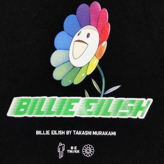 Billie Eilish × Takashi Murakami × Uniqlo Billie Eilish X Takashi Murakami Boxy Flower Tee Size US L / EU 52-54 / 3 - 3 Thumbnail