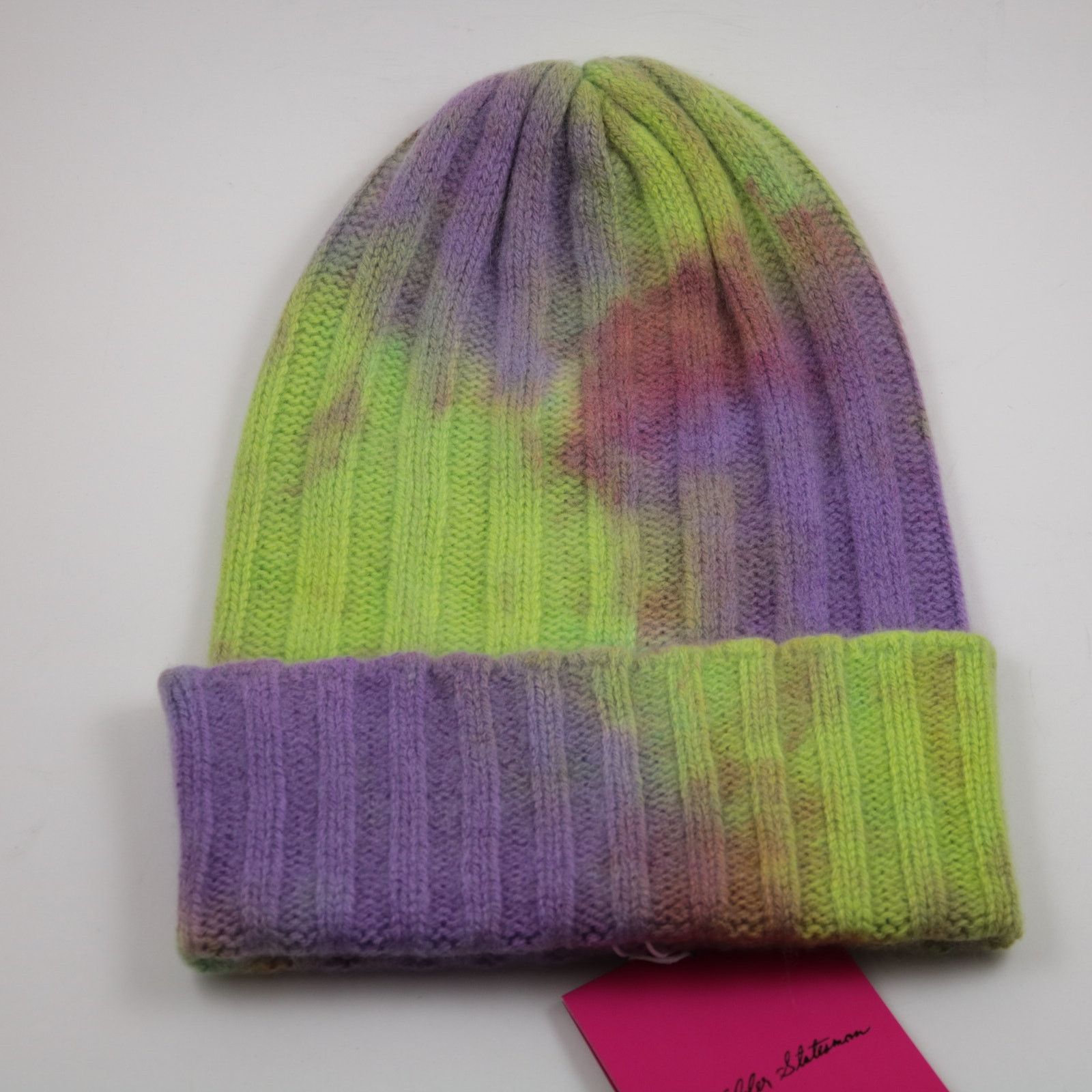 The Elder Statesman The Elder Statesman Cashmere Short Bunny Echo Beanie Hat New Size ONE SIZE - 3 Thumbnail