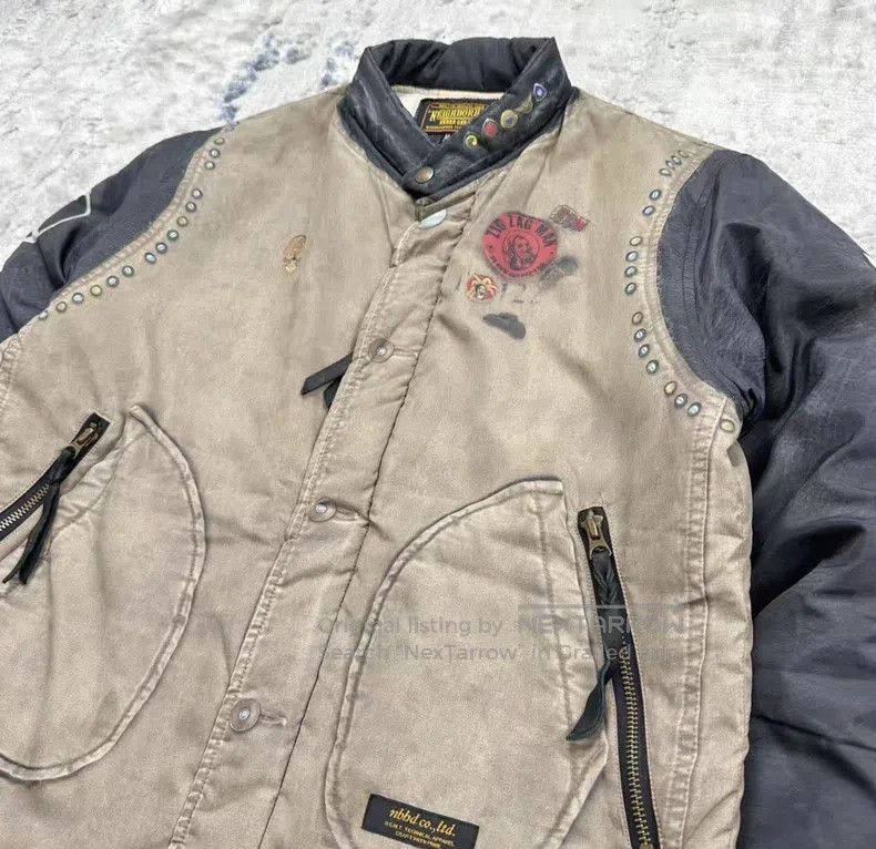 Neighborhood Neighborhood Motorcycle Jacket Cotton Coat Size US M / EU 48-50 / 2 - 3 Thumbnail