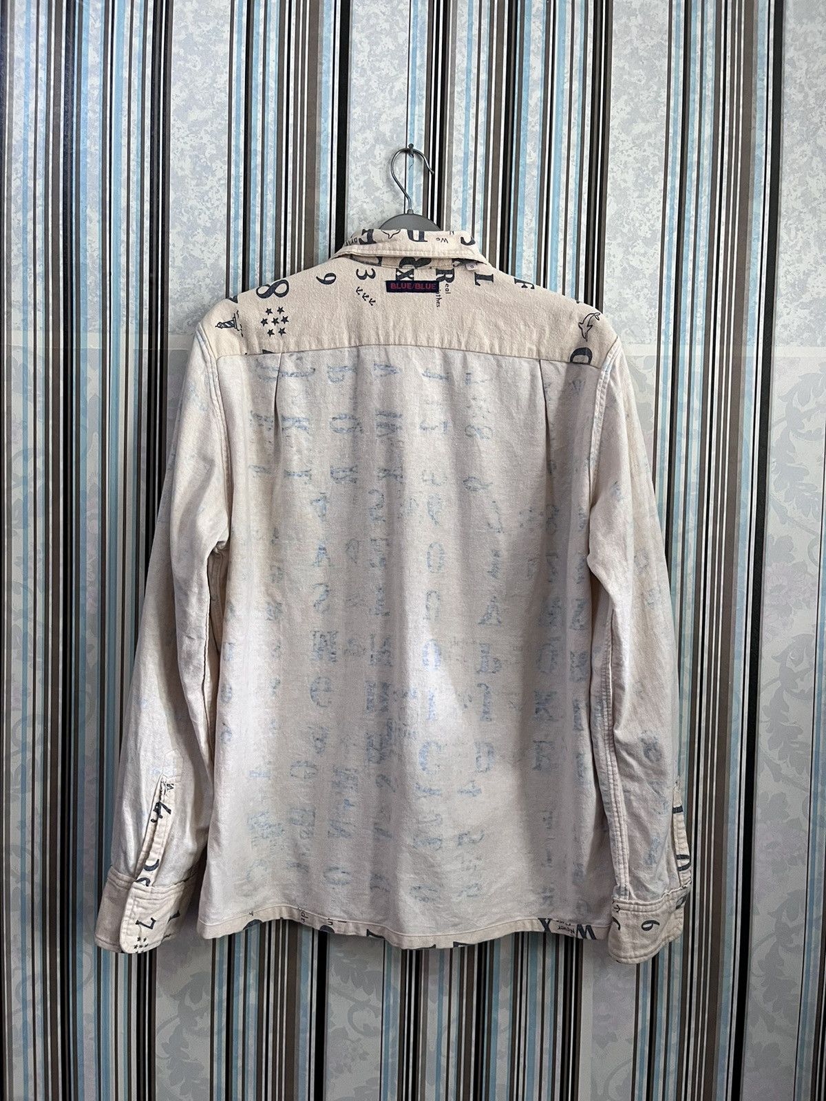Blue Blue Japan 1990s SAMPLE edition hidden pocket arts #F3 Size US XS / EU 42 / 0 - 8 Thumbnail