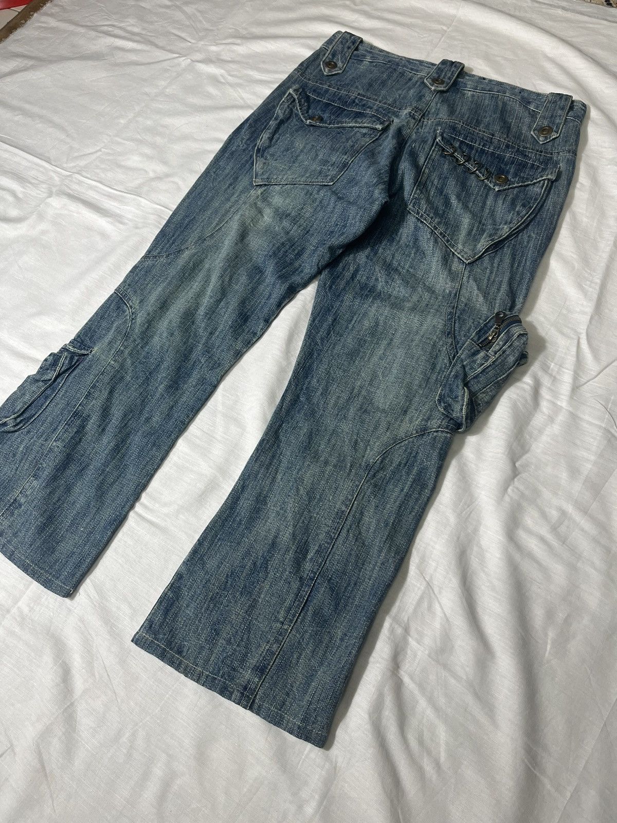 If Six Was Nine × Le Grande Bleu (L.G.B.) Trixy Tactical Pocket Jeans Rare Denim Size US 32 / EU 48 - 11 Thumbnail