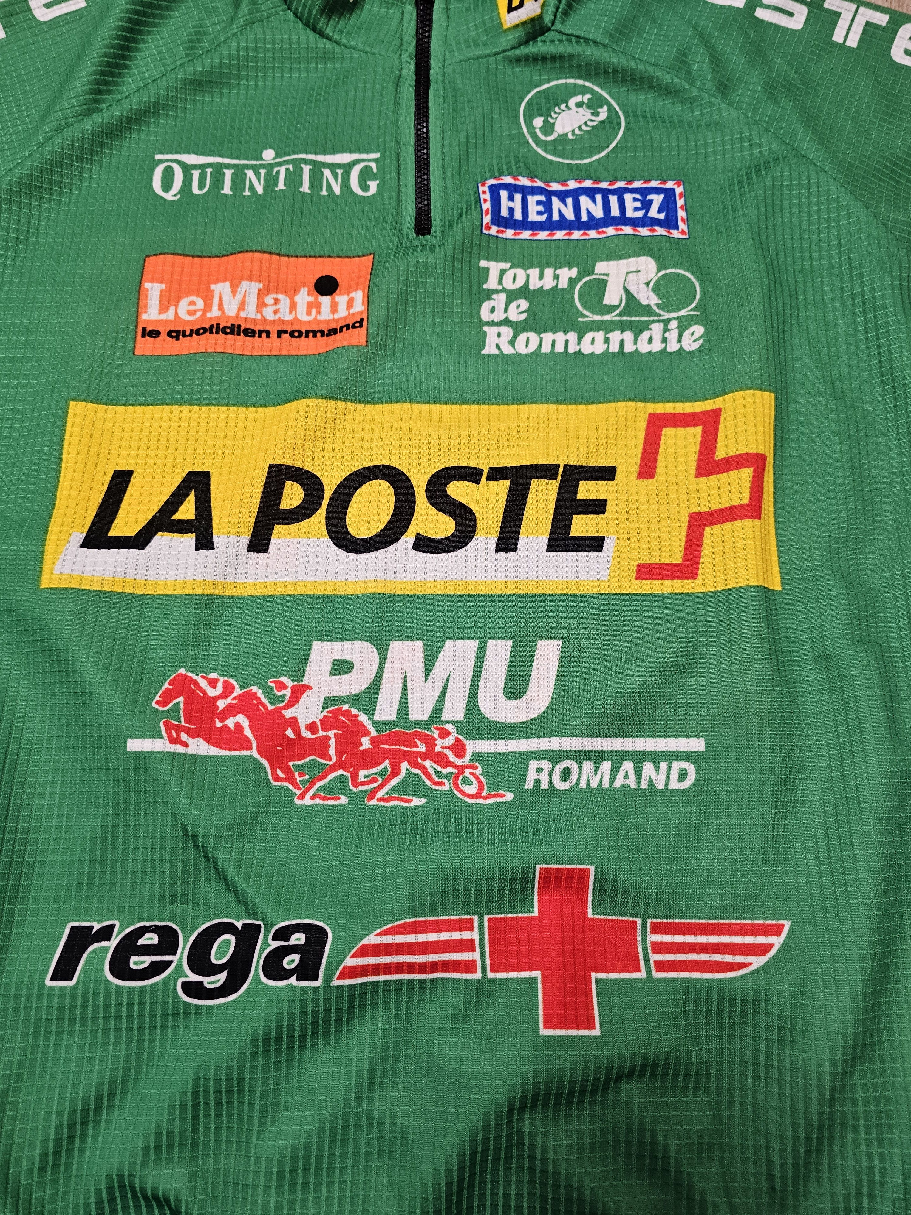 All Sport × Vintage VINTAGE CASTELLI CYCLING JERSEY VELO PMU TOUR DE ROMANDIE Size US XL / EU 56 / 4 - 3 Thumbnail