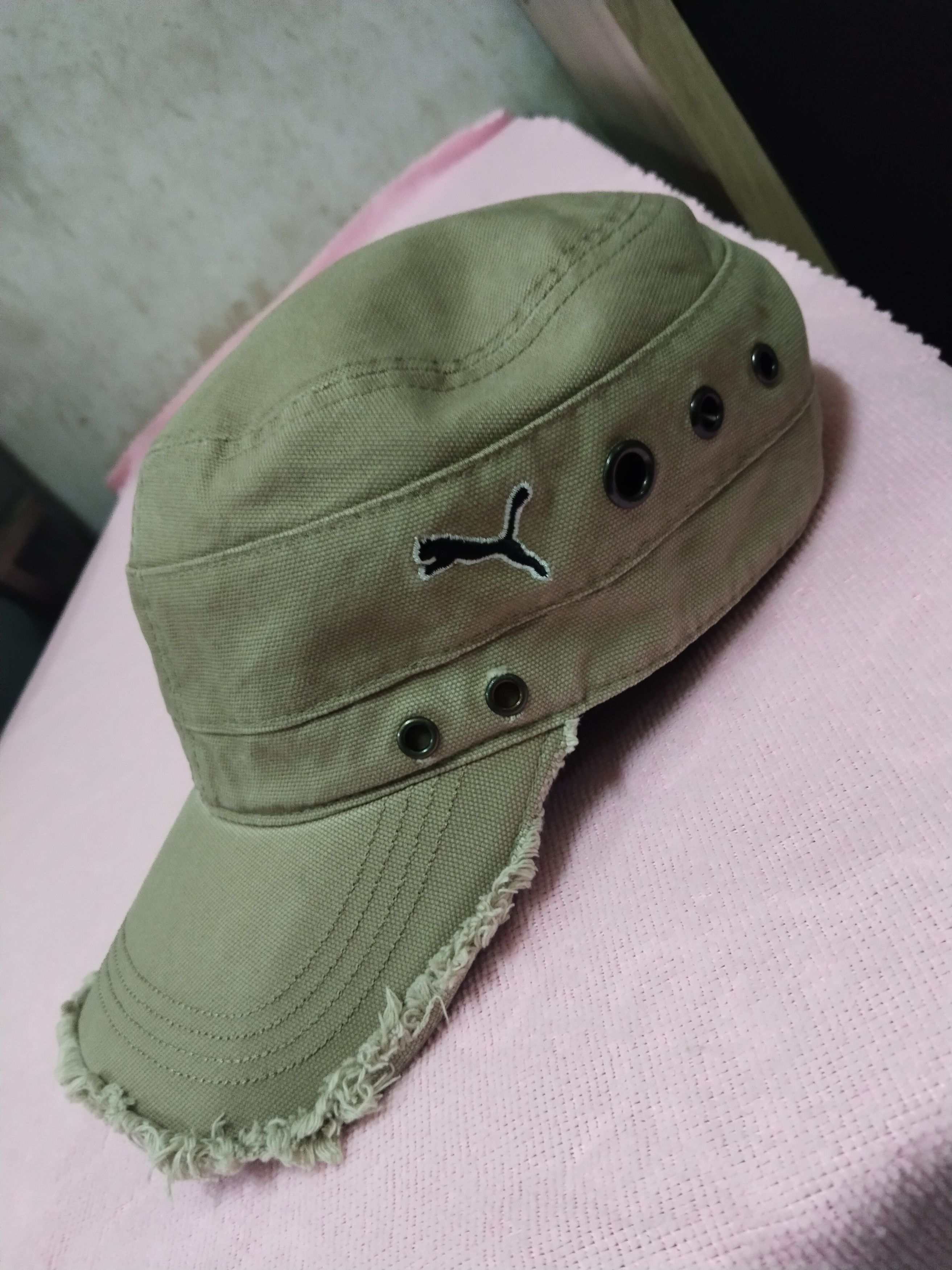 Cadet PUMA CADET MILITARY DISTRESSED STYLE CAP Size ONE SIZE - 2 Thumbnail
