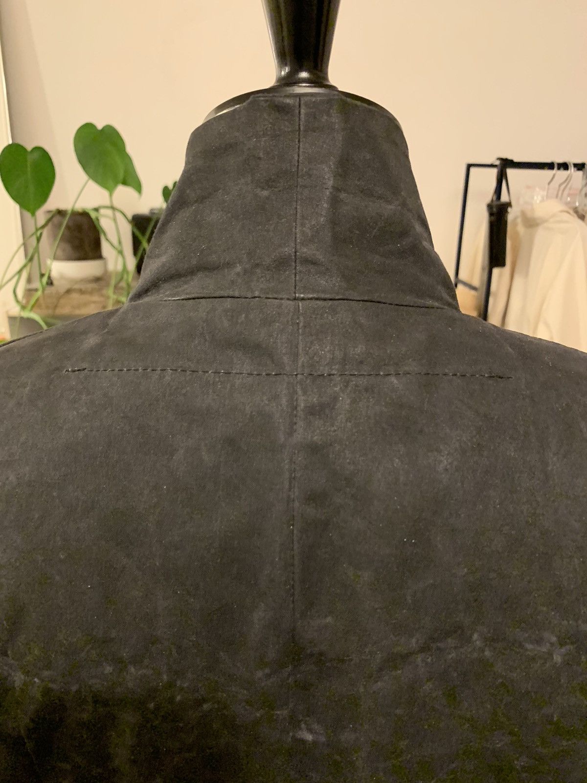 Toogood Toogood Dark Brown Waxed Cotton Roadsweeper Coat Size US M / EU 48-50 / 2 - 9 Thumbnail