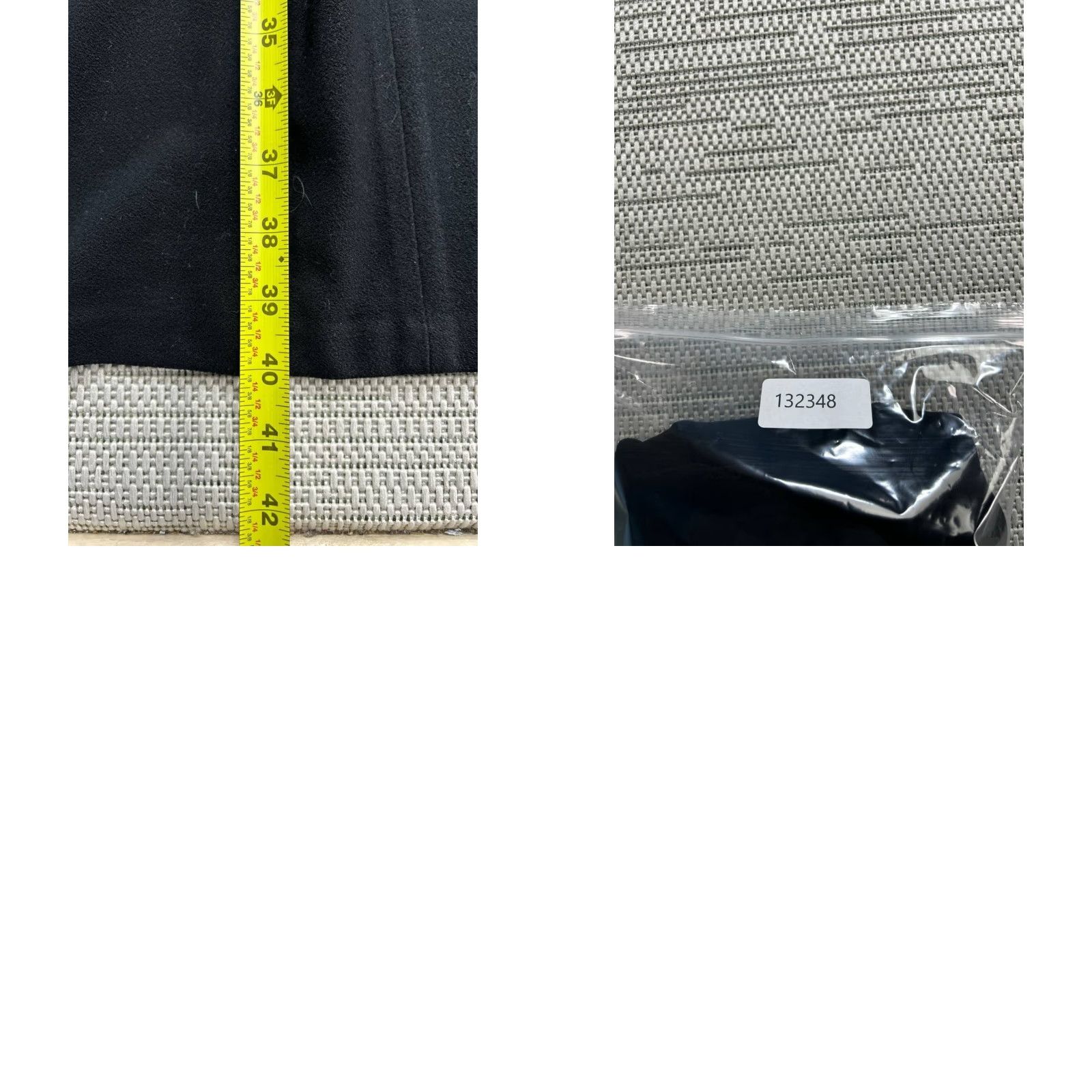 Vince Vince Womens Dress 6 Black Knit Bodycon V-Neck Sleeve-less Party/Cocktail Knee Length Vintage No Size M / US 6-8 / IT 42-44 - 8 Thumbnail