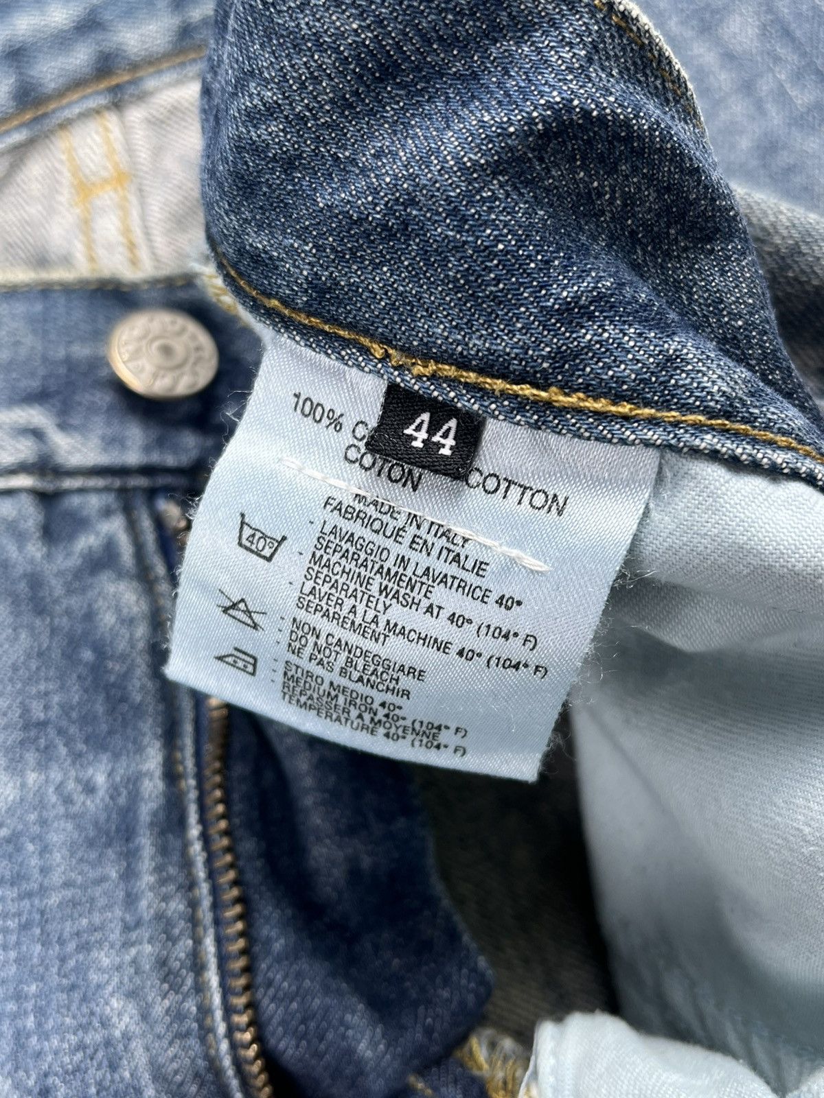 Gucci Gucci Tom Ford Vintage Lightwash Faded Blue Denim Jeans Size US 28 / EU 44 - 9 Thumbnail