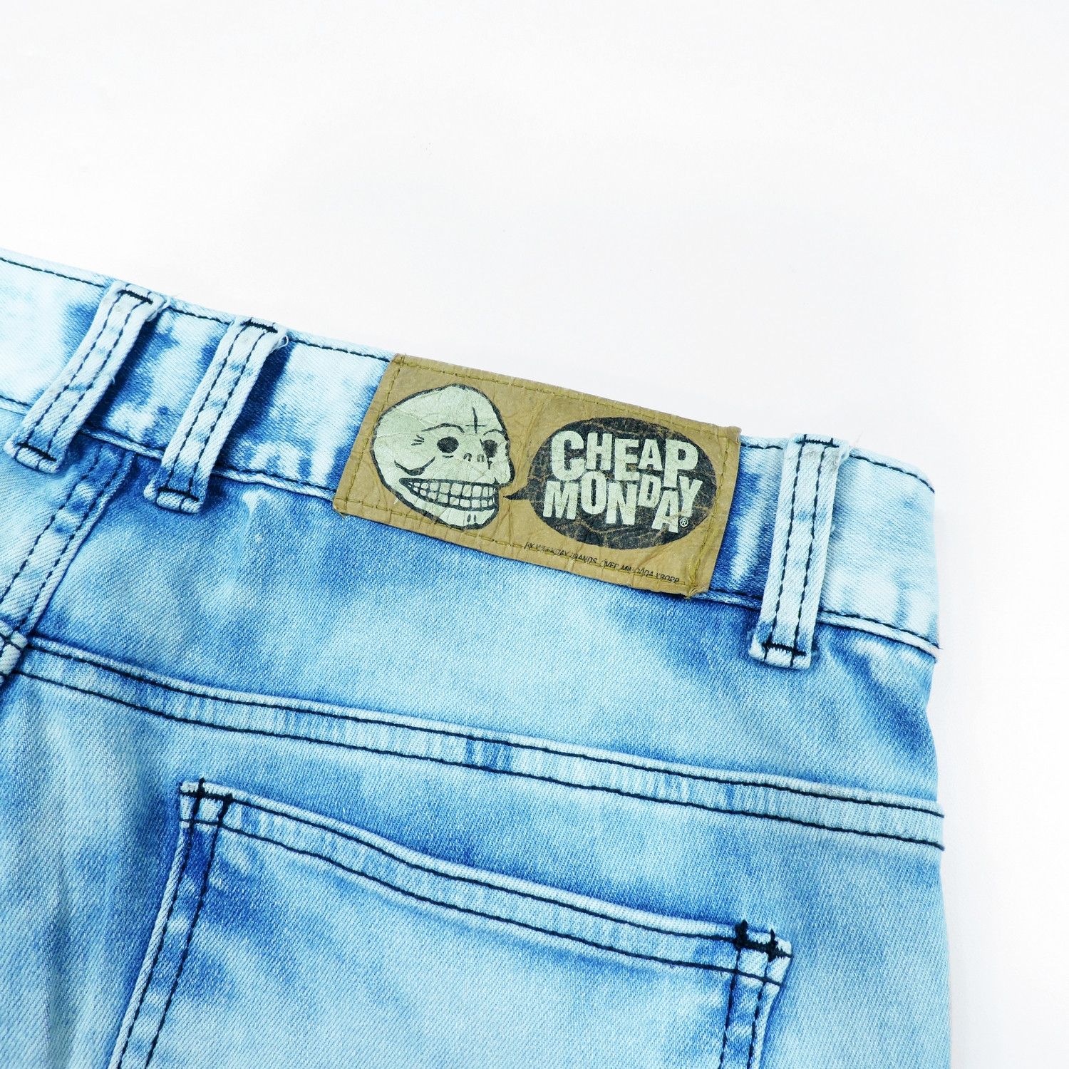 Cheap Monday CHEAP MONDAY WASHED DENIM LONG PANTS Size US 29 - 14 Thumbnail