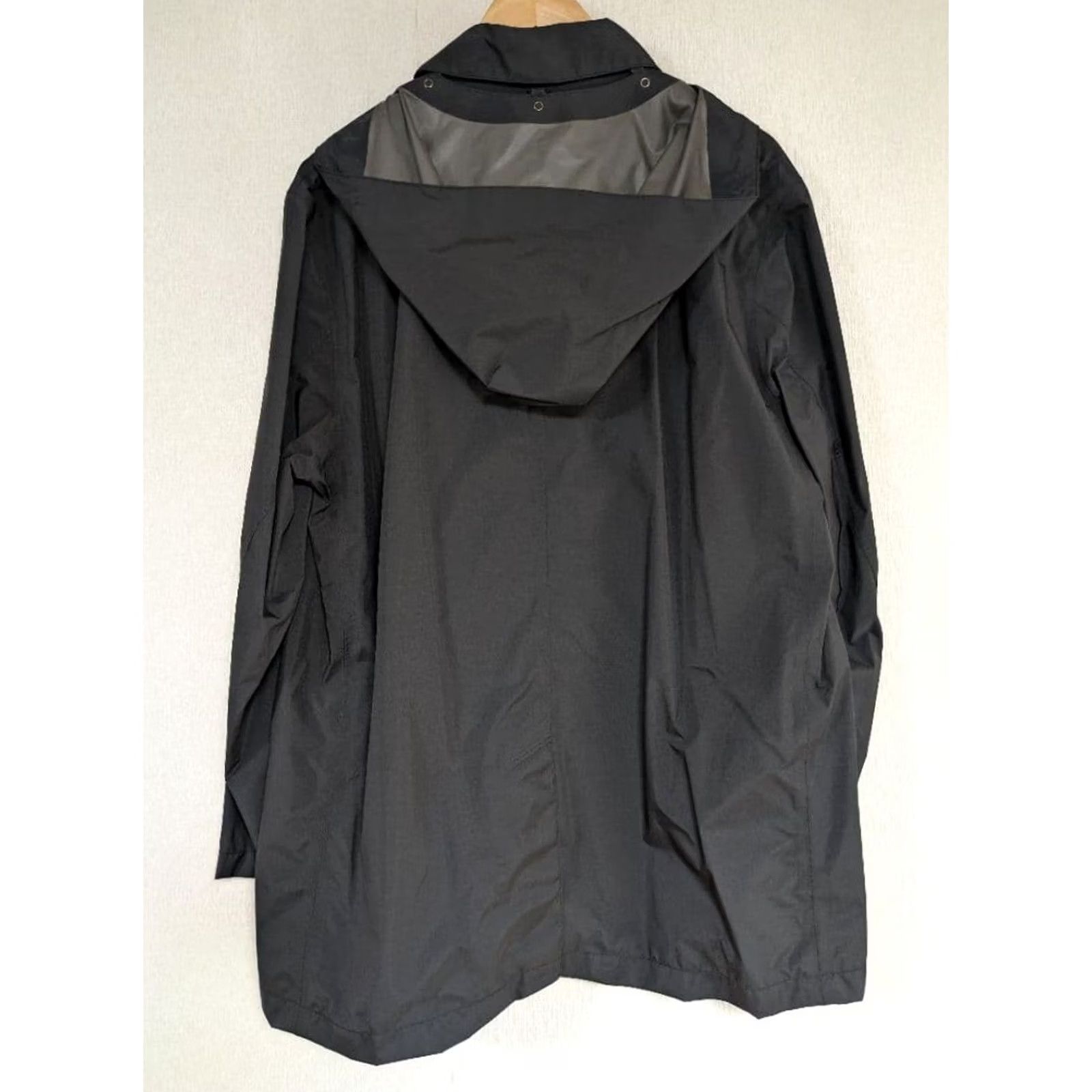 Nanamica Coat Raincoat Gore-Tex Short Soutien Collar Waterproof Blackmens M, Men's (Size 31) — image 2 of 6