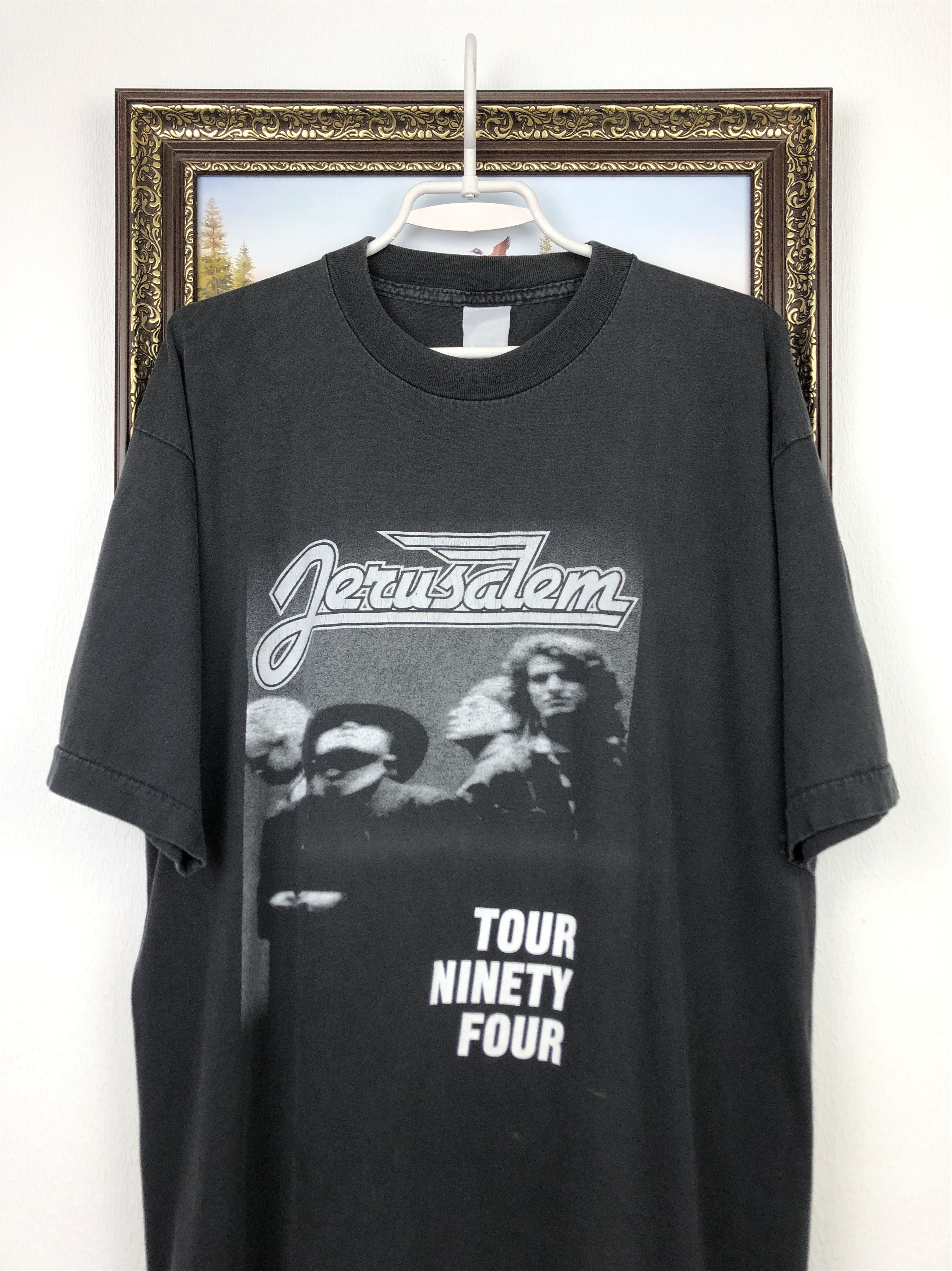 Band Tees Vintage Jerusalem Prophet Band Shirt Black Over Print Tee Size US XL / EU 56 / 4 - 2 Thumbnail