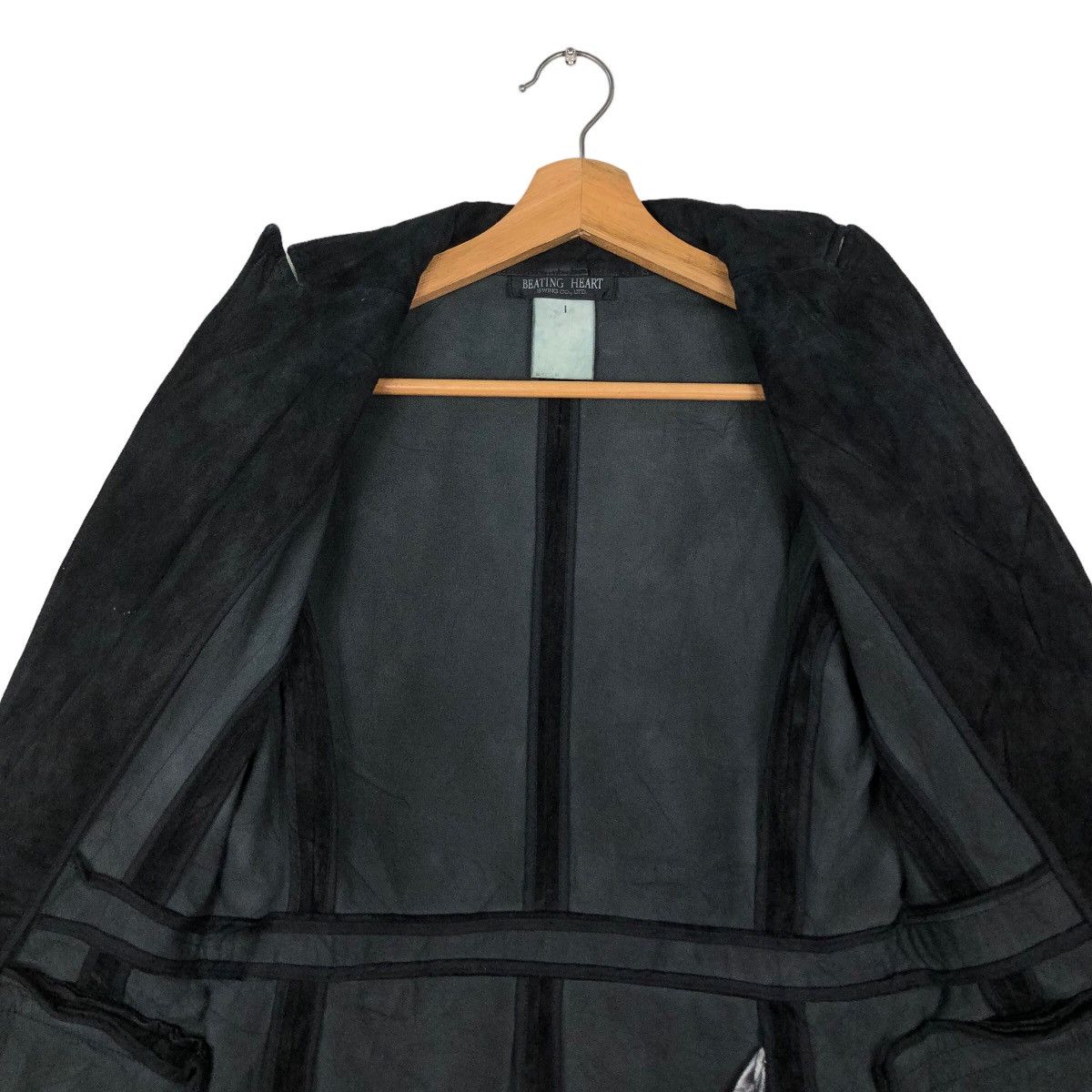 Japanese Brand 🔥Issey Miyake Style Design Biker Jacket Beating Heart Japan Size US M / EU 48-50 / 2 - 14 Thumbnail