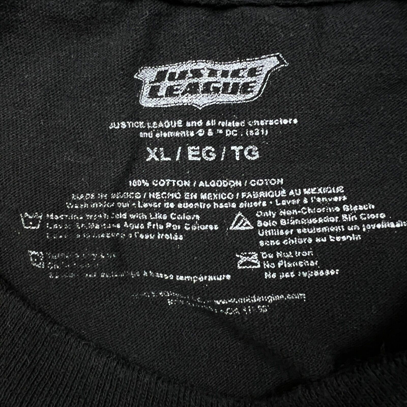 DC Comics × Vintage Justice League of America T Shirt DC Comics Short Sleeve Tee Size US XL / EU 56 / 4 - 6 Thumbnail