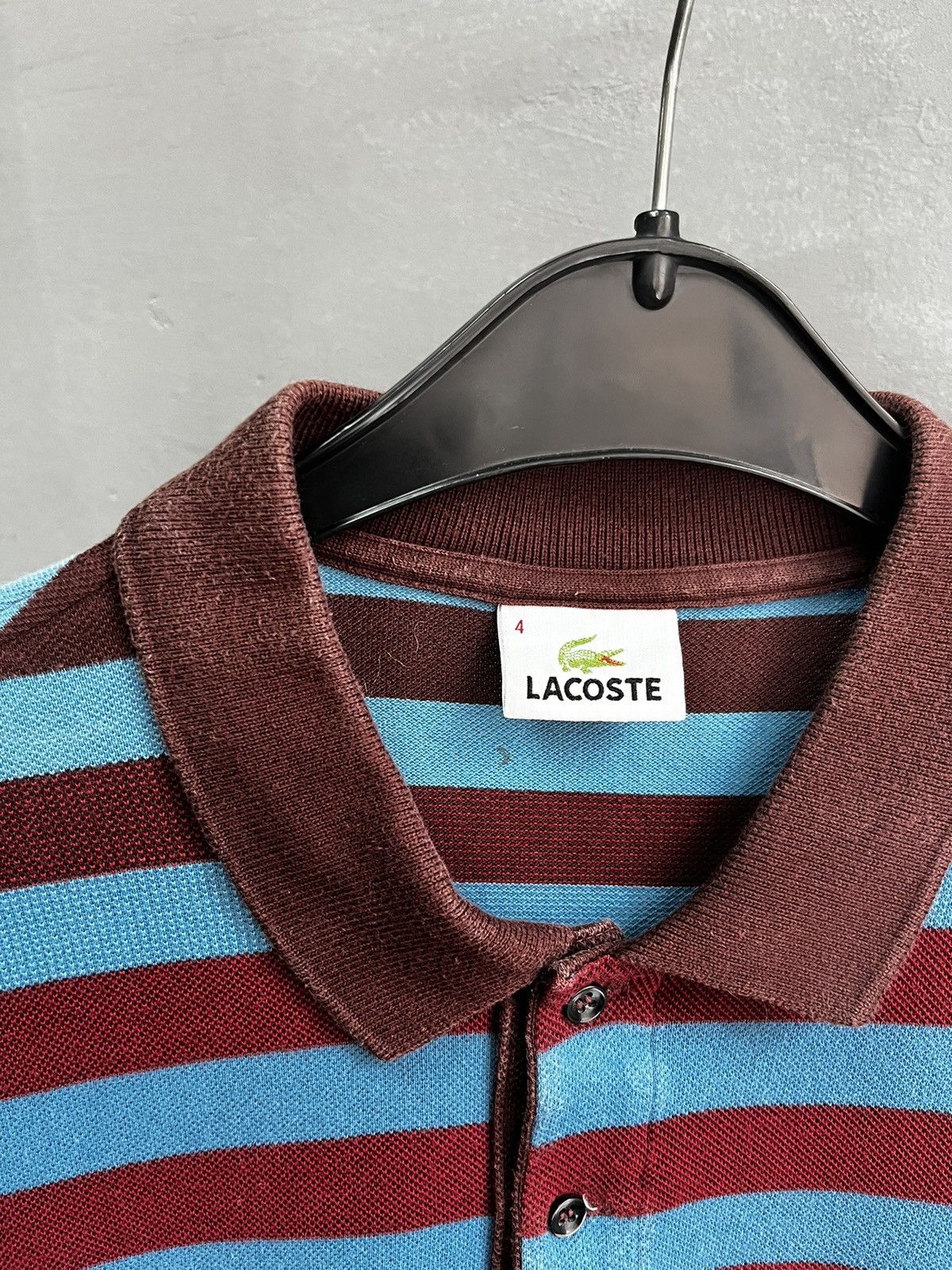 Lacoste × Vintage Lacoste rugby shirt emo Size US S / EU 44-46 / 1 - 5 Thumbnail