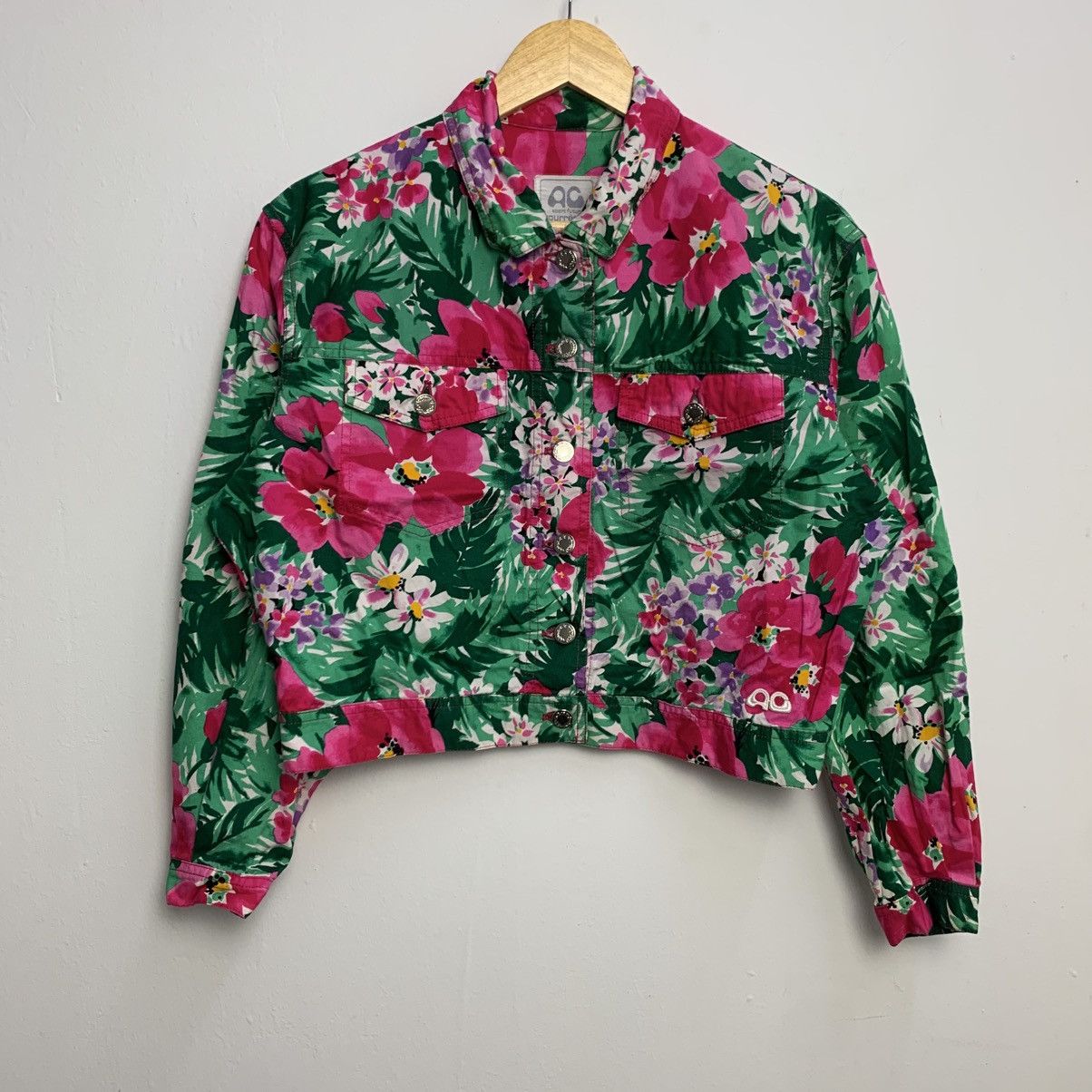 Courreges Courreges Flora crop denim jacket Size S / US 4 / IT 40 - 1 Thumbnail