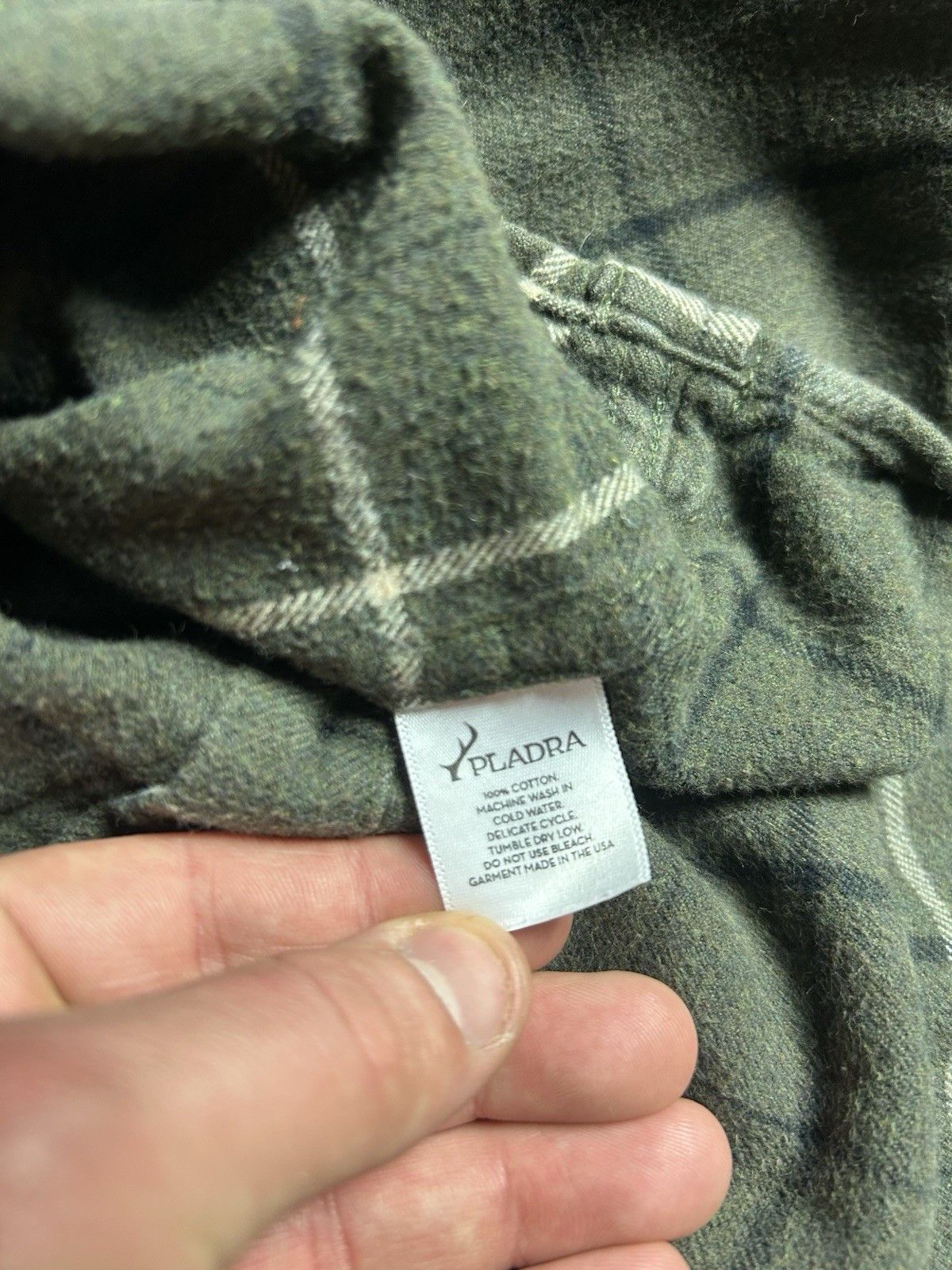 Vintage Pladra flannel shirt heartland bowhunter plaid camo large Size US L / EU 52-54 / 3 - 7 Thumbnail