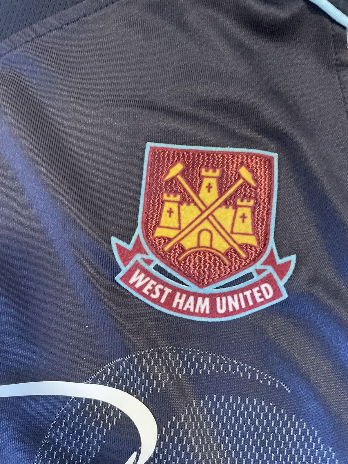 Reebok × Vintage WEST HAM 2006 2007 AWAY FOOTBALL SHIRT SOCCER JERSEY REEBOK Size US XL / EU 56 / 4 - 4 Thumbnail
