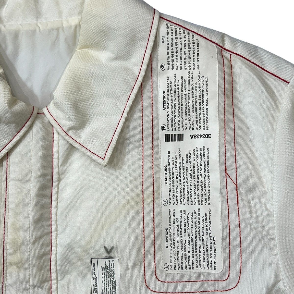 KANGHYUK KANGHYUK 2020 COLLECTION 8 Airbag Nylon Jacket Size US L / EU 52-54 / 3 - 4 Thumbnail