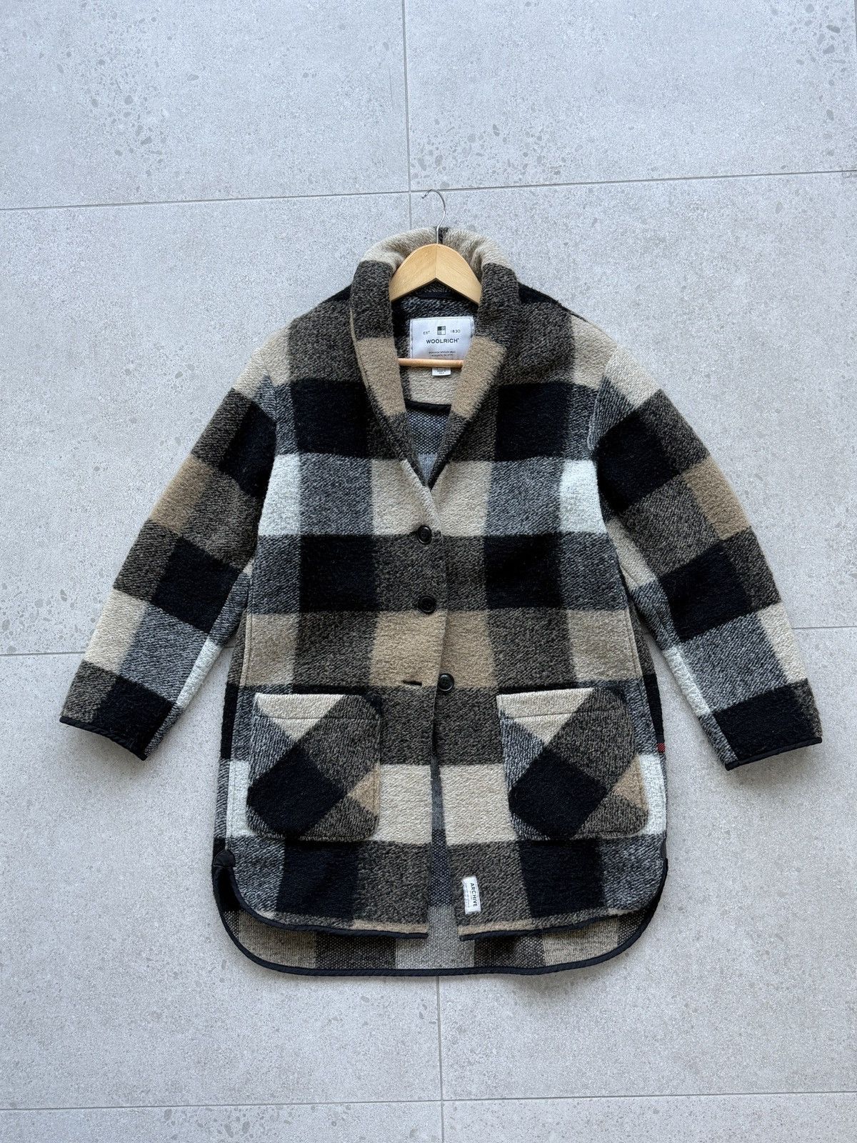 Woolrich Woolen Mills Woolrich Archive Gentry Virgin Wool Blend Coat jacket size M Size M / US 6-8 / IT 42-44 - 2 Thumbnail