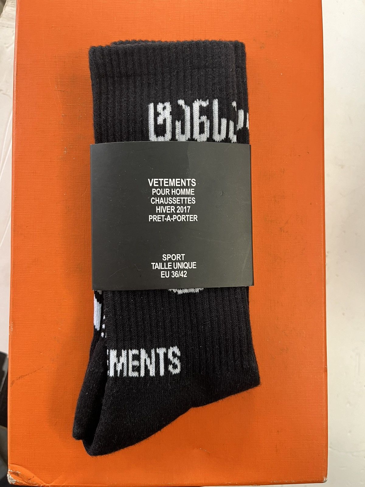 Vetements VETEMENTS socks Size 42 - 1 Thumbnail