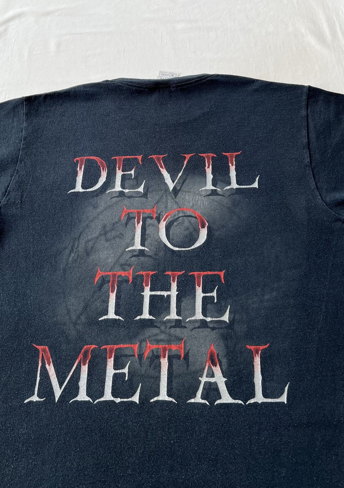Band Tees Vintage 2007 Cradle of Filth Devil To The Metal T-shirt Size US M / EU 48-50 / 2 - 16 Thumbnail