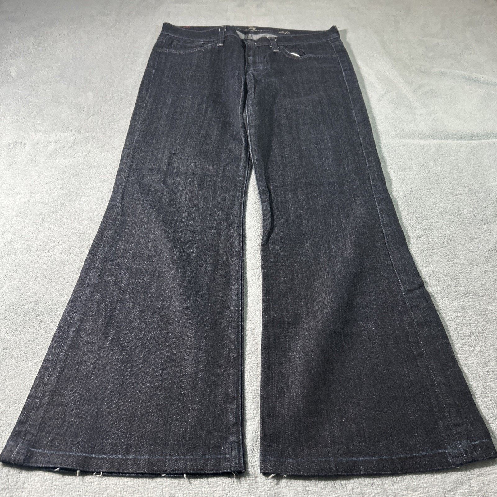 7 For All Mankind 7 For All Mankind Baggy Dojo Jeans 32x28 Wide Loose Relaxed Size 32" / US 10 / IT 46 - 2 Thumbnail