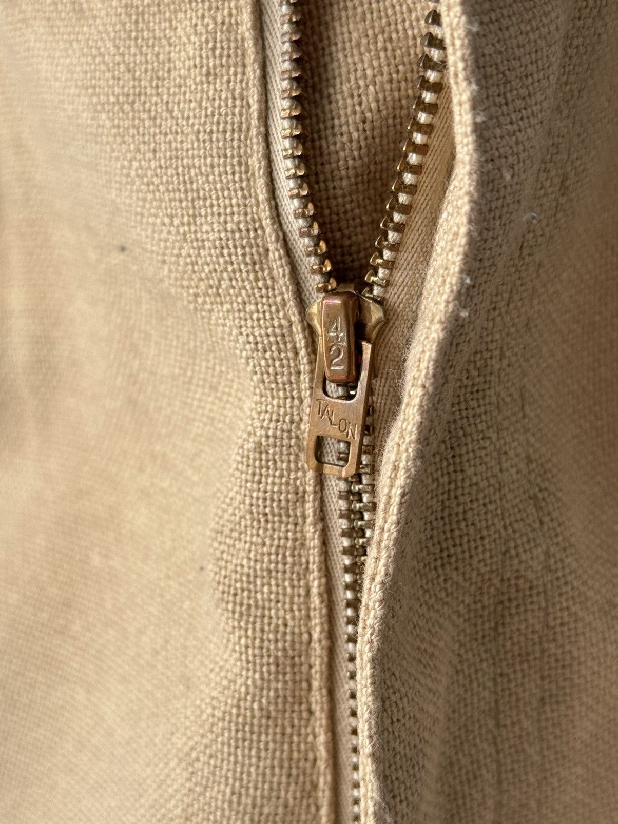 Levi's 1970s Vintage Levi’s Sta-Prest ‘BIG E’ Talon Hippie Pants Size US 30 / EU 46 - 6 Thumbnail