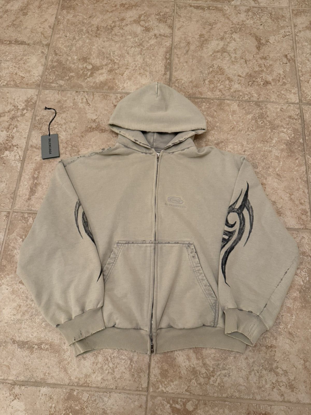 Balenciaga Balenciaga Y2K Hoodie S | Grailed