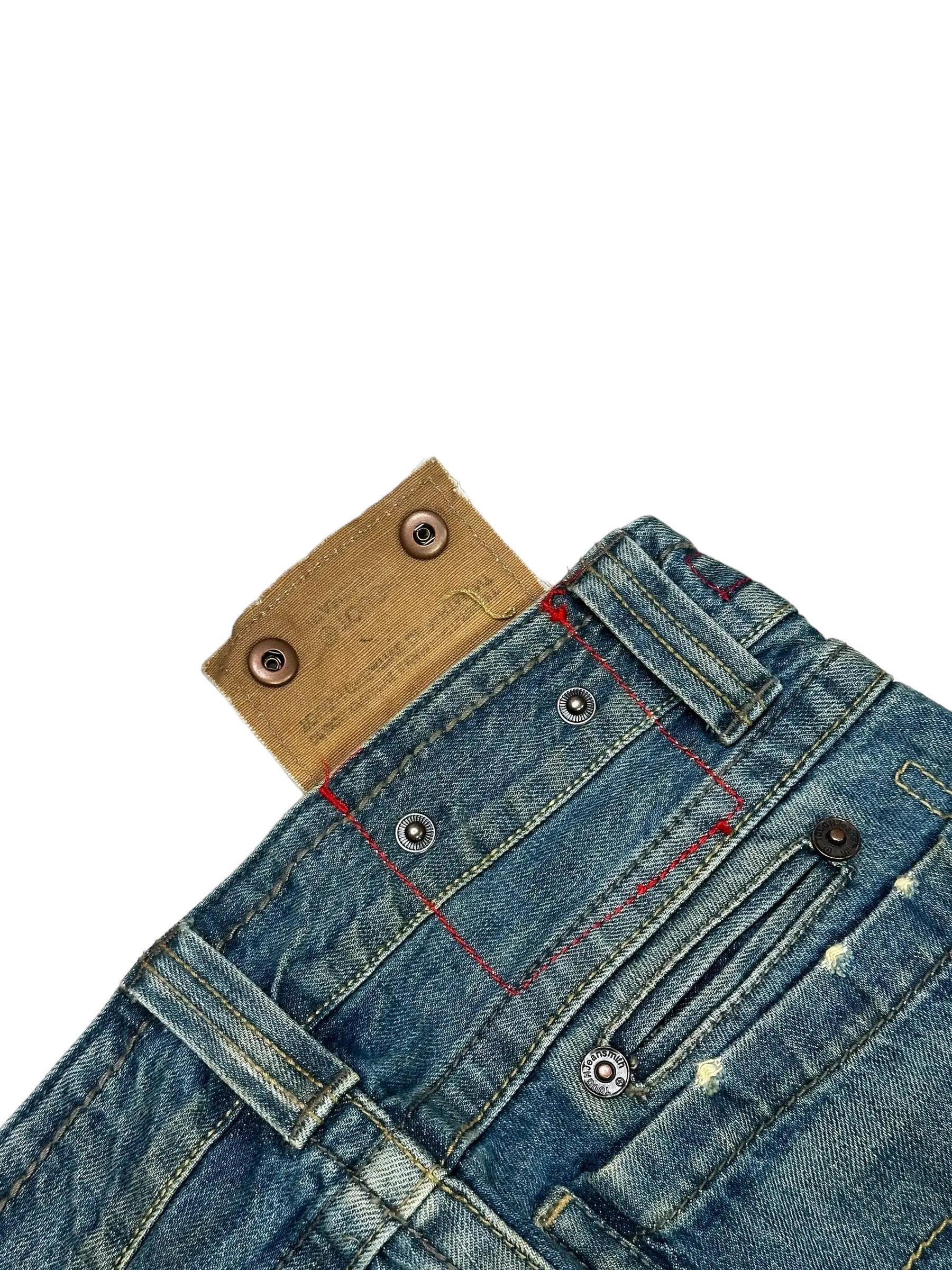 Japanese Brand Brand New Tough "Lockhart" distressed jeans Size US 30 / EU 46 - 8 Thumbnail