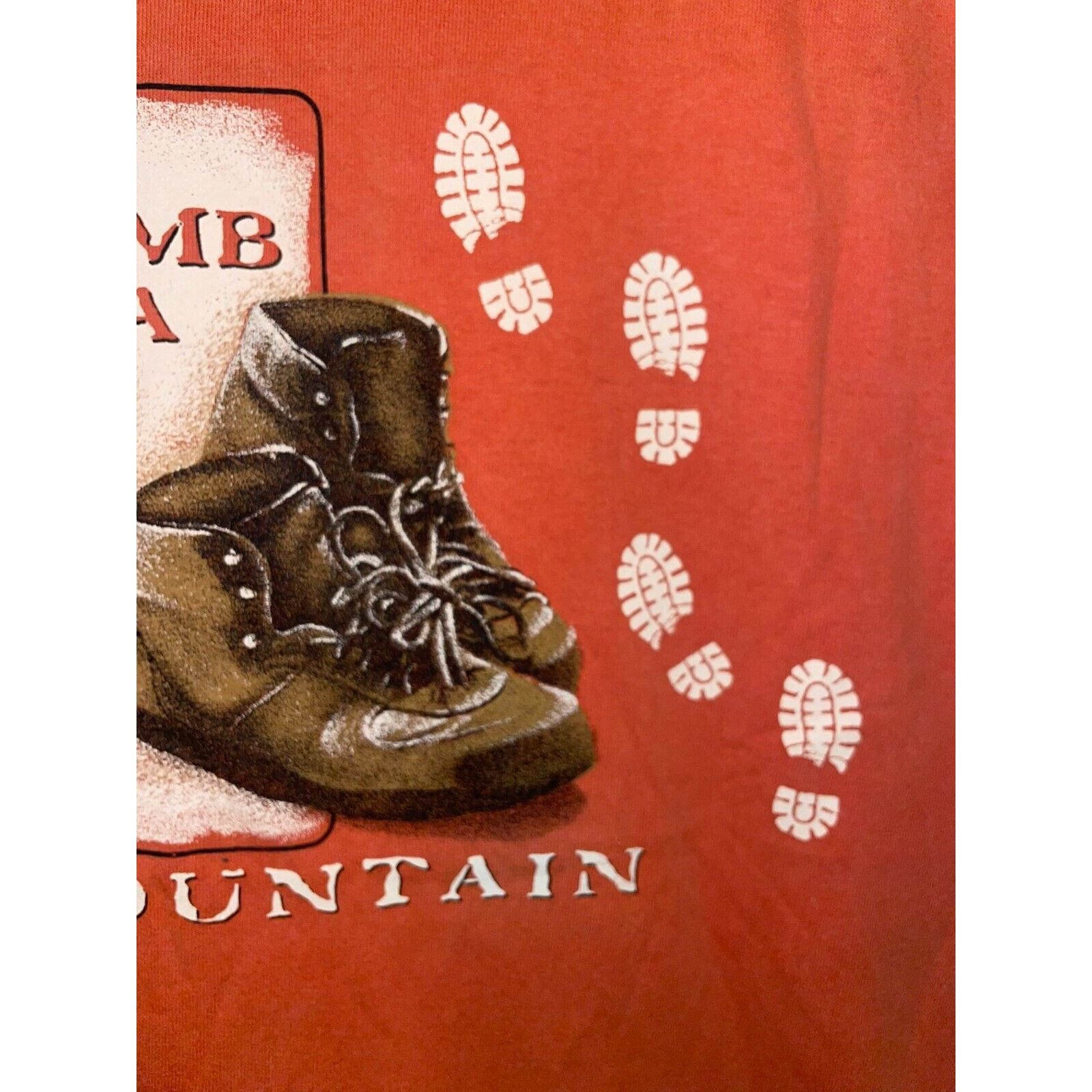 Vintage 2000 Go Climb A Mountain Yellowstone National Park Shirt M Size US M / EU 48-50 / 2 - 6 Thumbnail