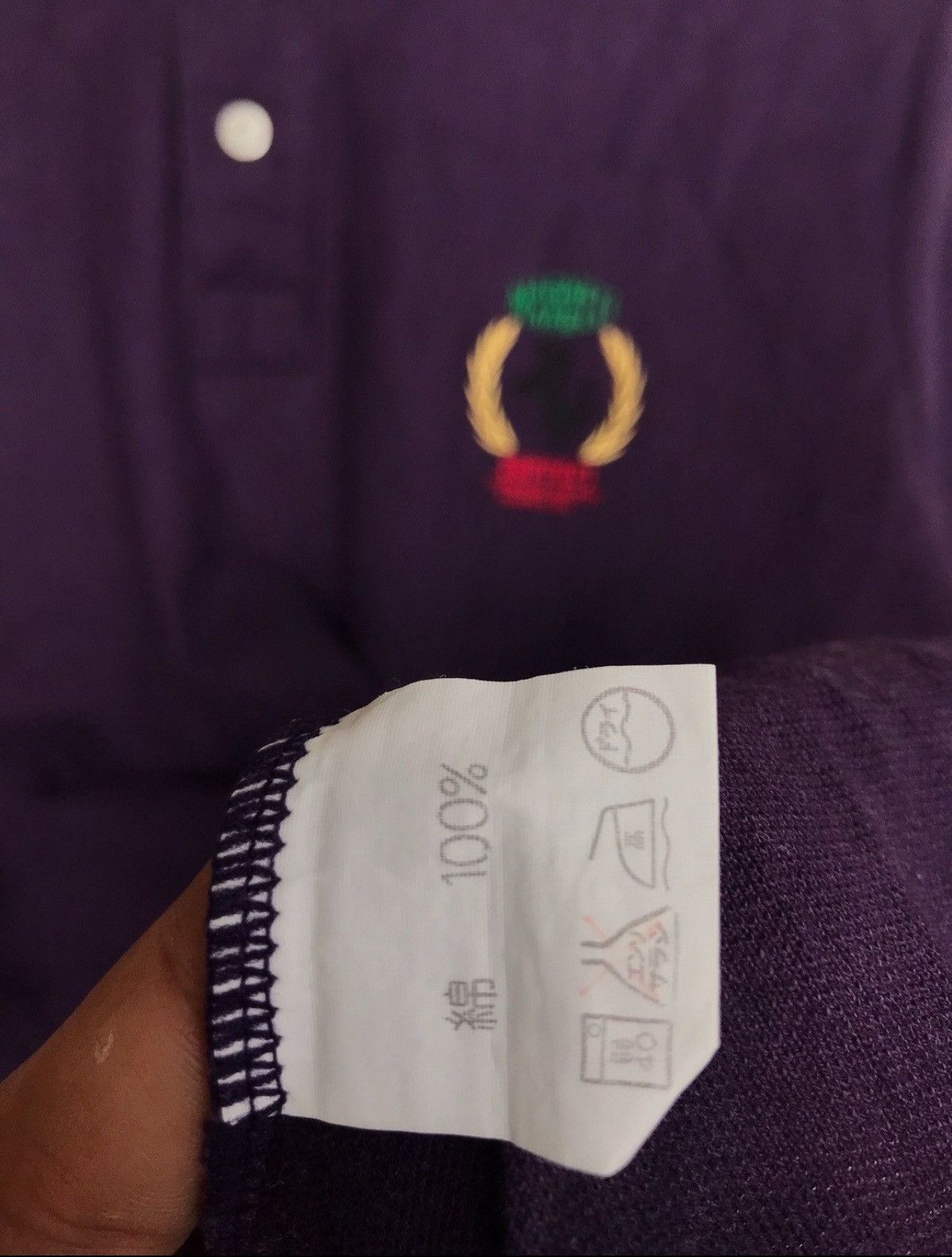 Ferrari × Vintage Vintage Ferrari Marelli Mini Embroidered Logo Polo Tee Size US M / EU 48-50 / 2 - 4 Thumbnail