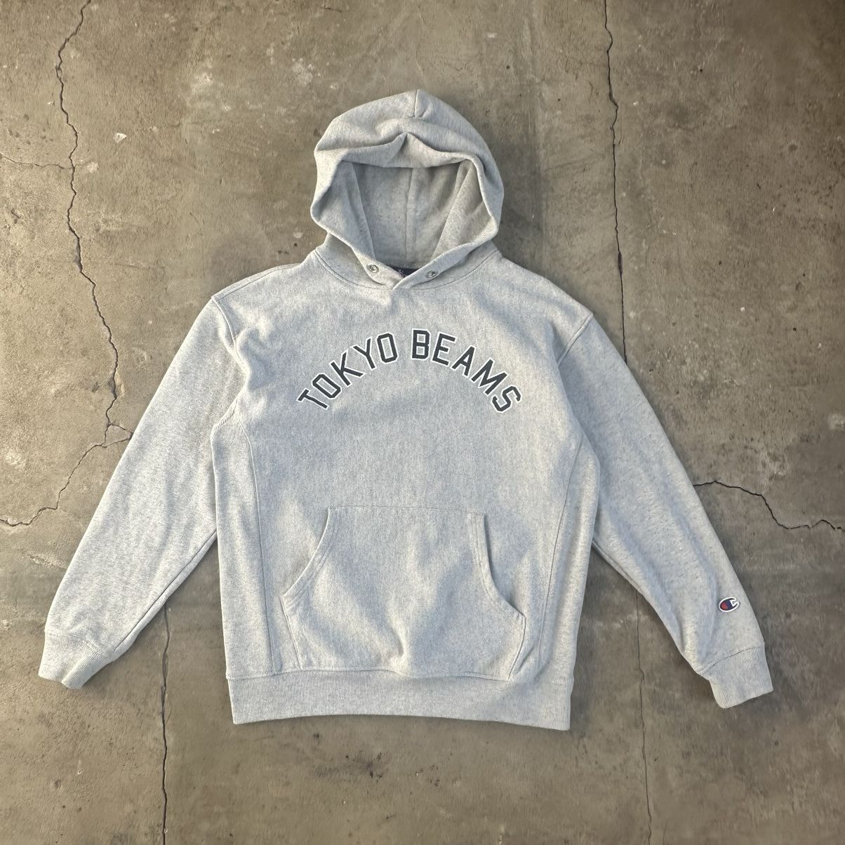 Beams Plus Beams champion hoodie big logo Size US S / EU 44-46 / 1 - 1 Thumbnail