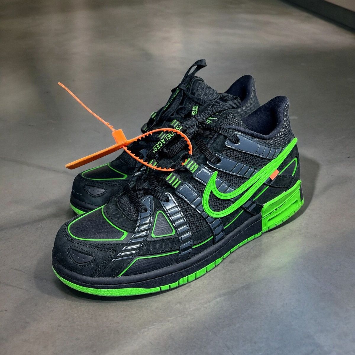 Nike Air Rubber Dunk x Off white Green Strike