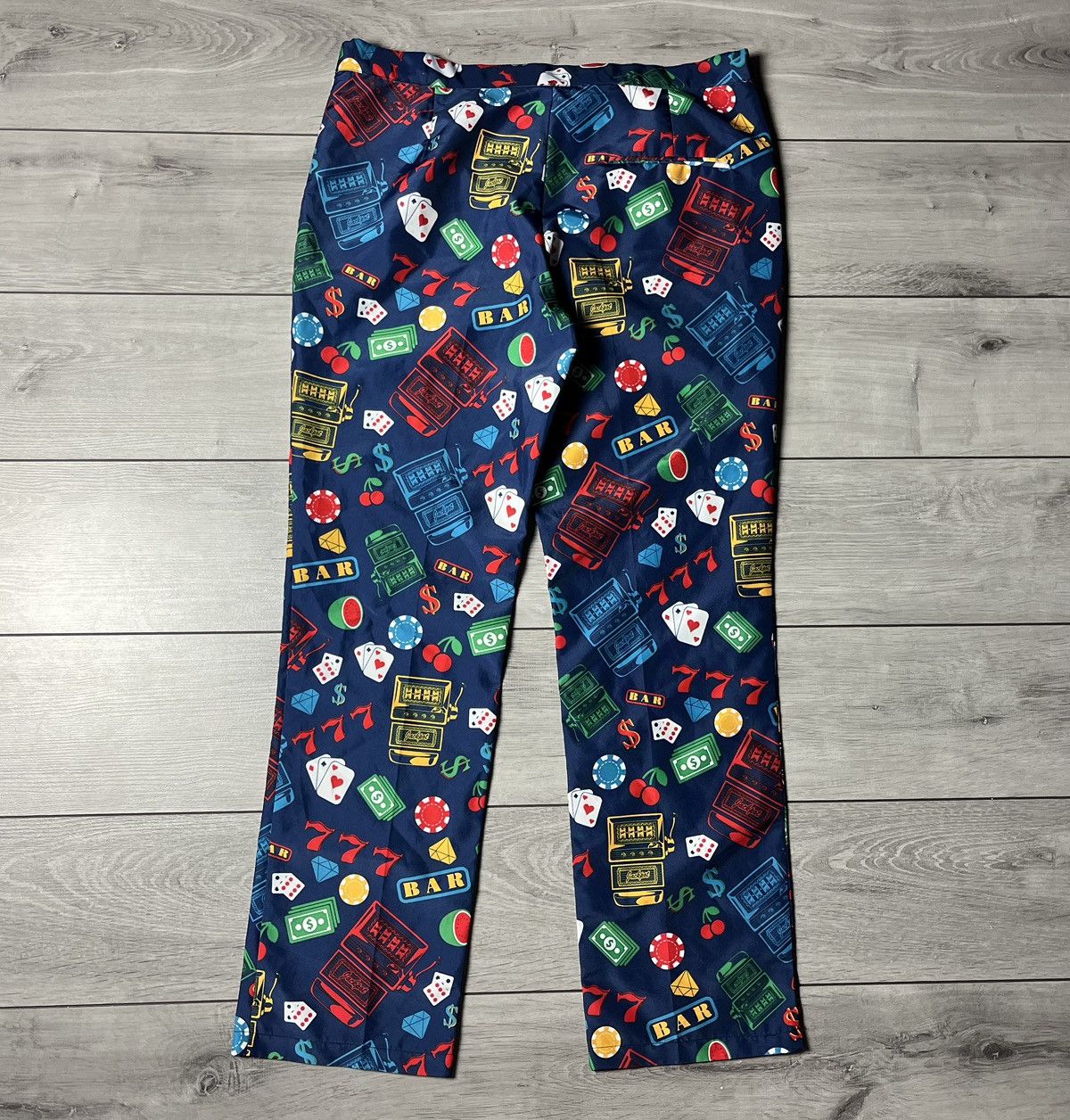 Other Vintage Casino casual pants multi logo size XLarge Size US 36 / EU 52 - 5 Thumbnail