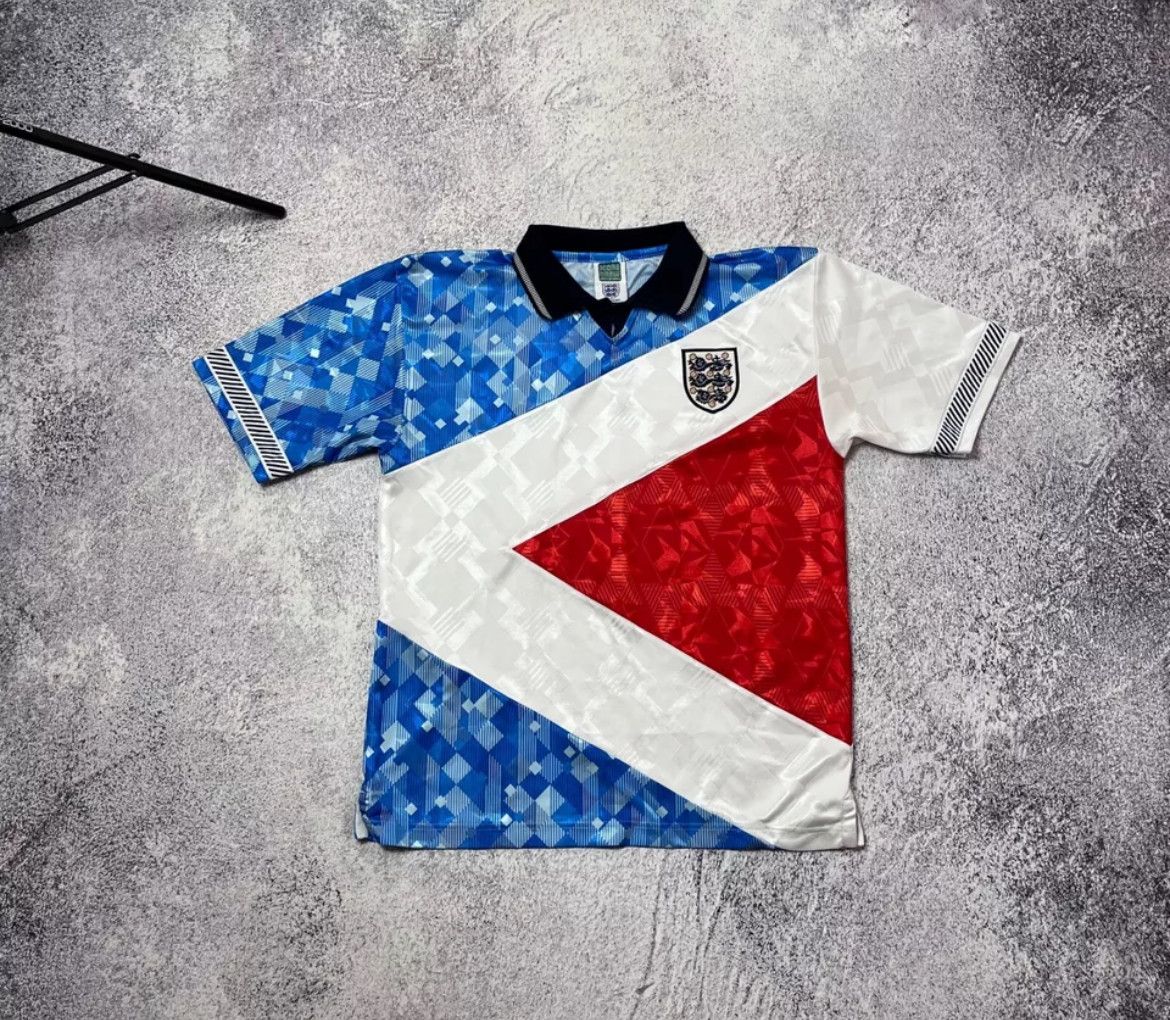 Other Mens soccer jersey England 1990s Score Draw M official retro Size US M / EU 48-50 / 2 - 1 Thumbnail