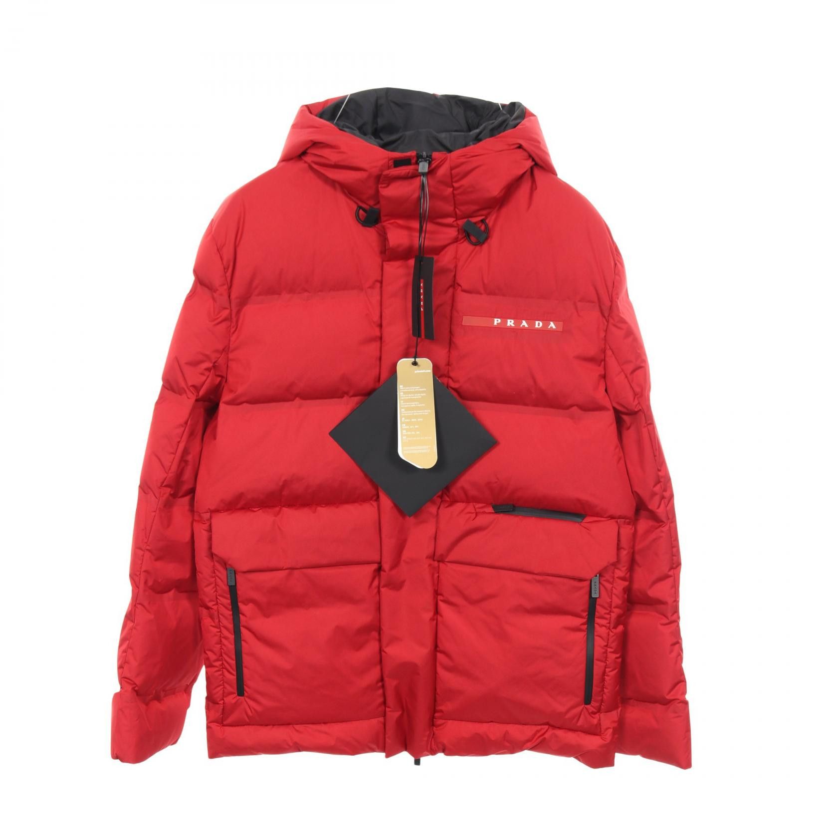 Prada Prada Prada Sport Linea Rossa Extreme Tex Light Down Jacket Textile Outerwear DUTY FREE for USA Size ONE SIZE - 1 Thumbnail