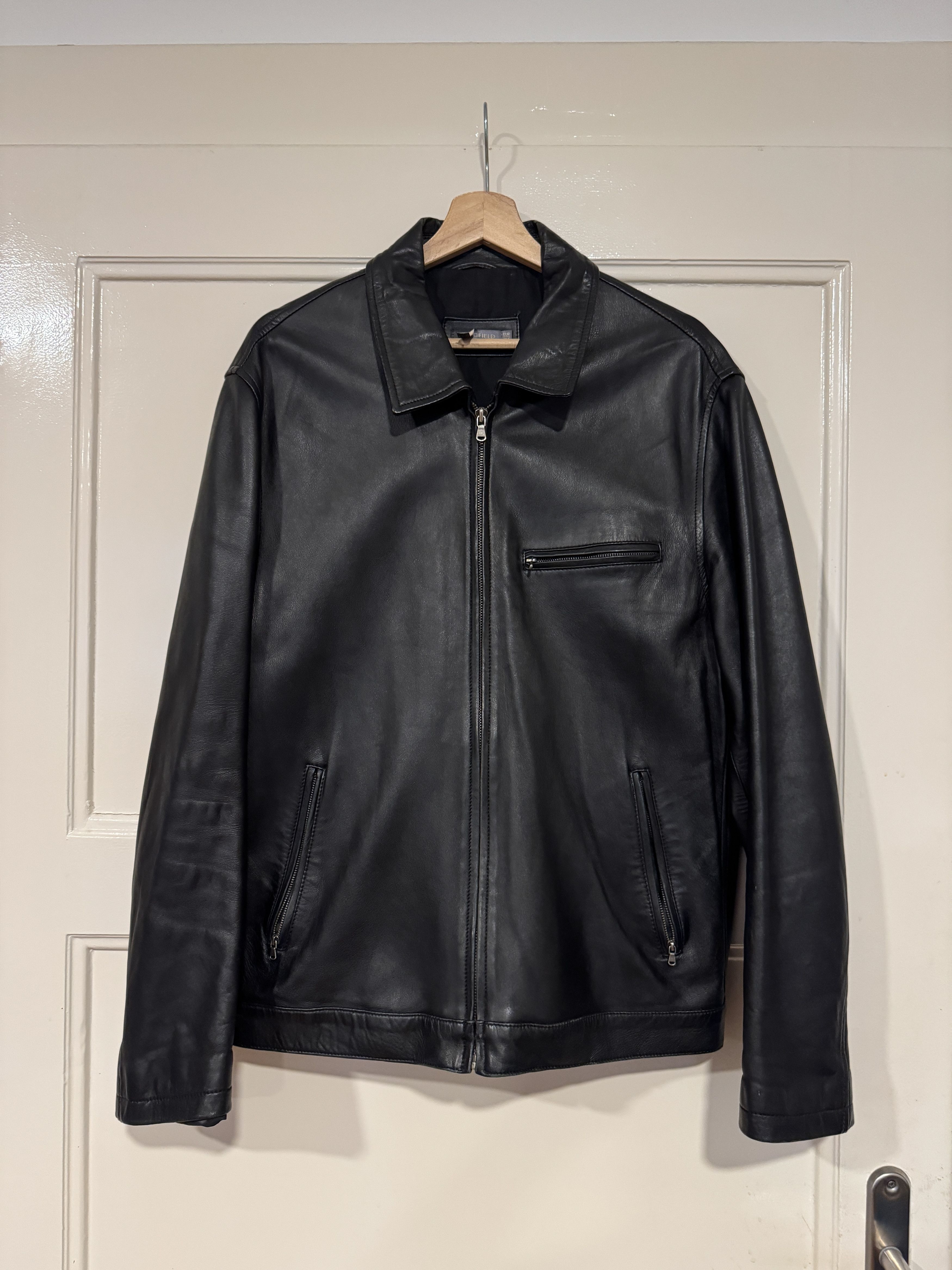Springfield Springfield womens soft leather jacket black XL Size XL / US 12-14 / IT 48-50 - 1 Preview