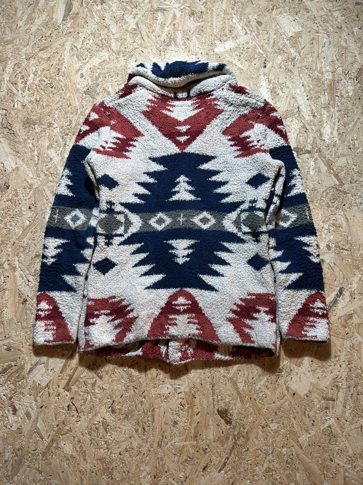 Japanese Brand Anti Ballistic Navajo Aztec Chimayo Fleece Size US M / EU 48-50 / 2 - 5 Thumbnail