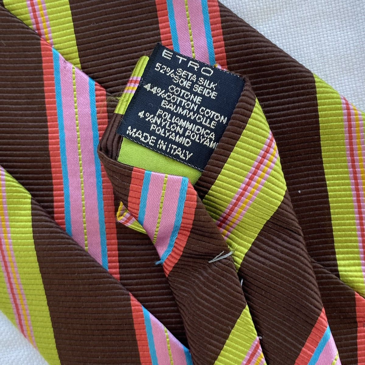 Etro Etro Silk Tie Size ONE SIZE - 3 Thumbnail