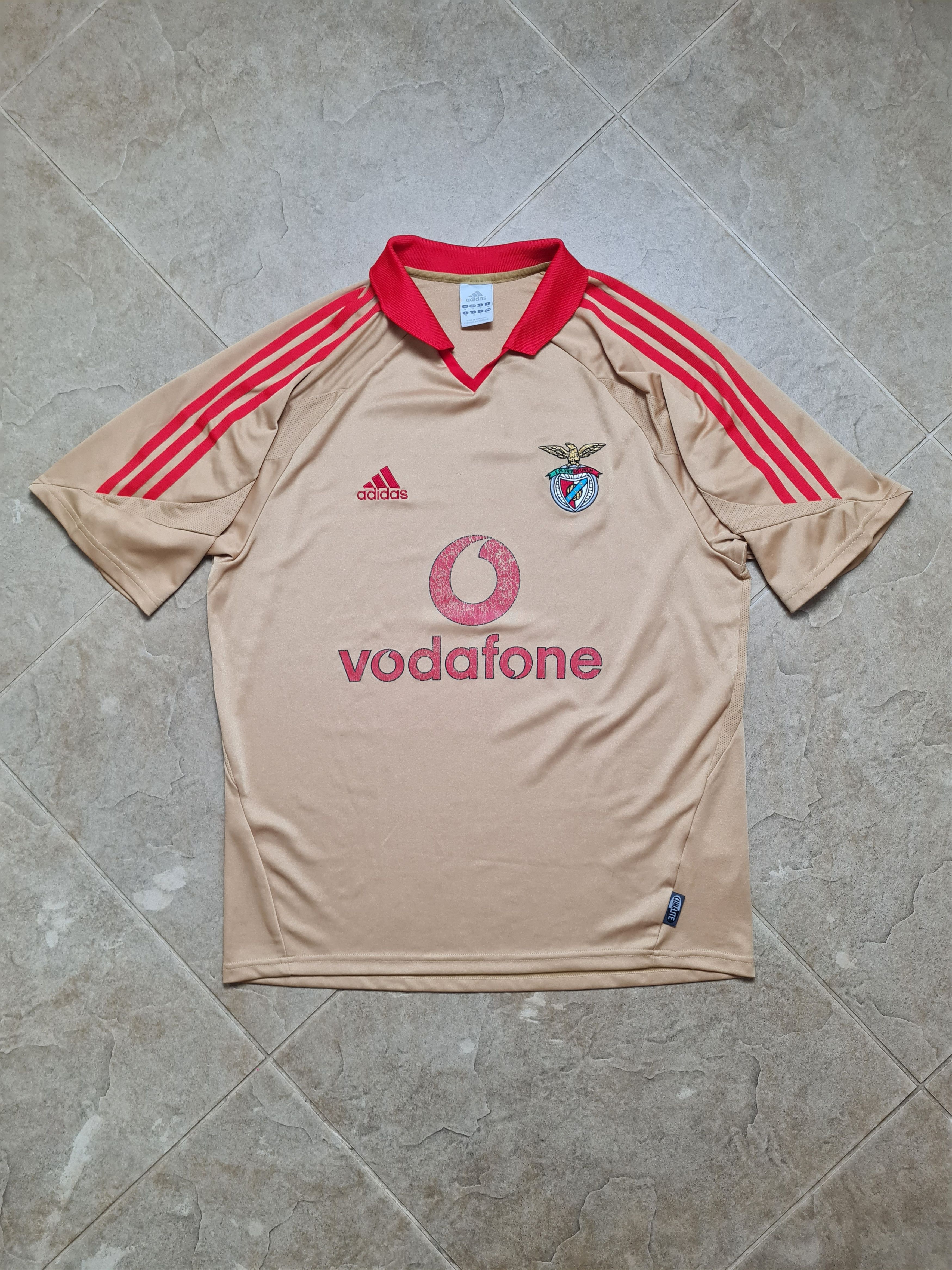 Adidas Benfica 2004-2005 Away Centenary Football Adidas Vodafone Size US M / EU 48-50 / 2 - 4 Thumbnail
