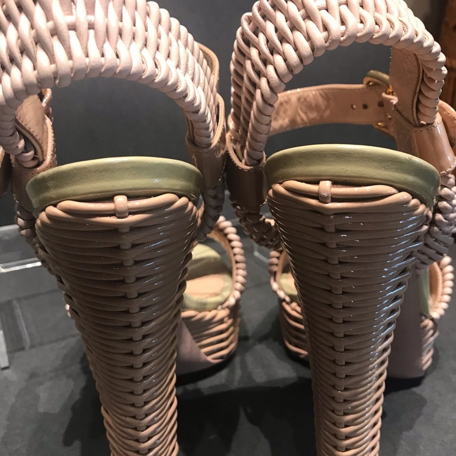 Dolce & Gabbana Dolce & Gabbana HH platform w/ woven details Size US 10 / IT 40 - 6 Thumbnail