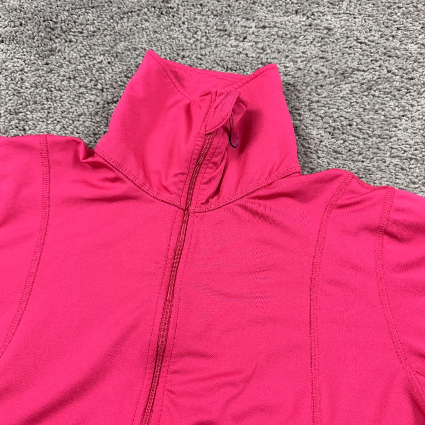 Vintage VINTAGE L.L. Bean Jacket Womens M Pink Full Zip High Neck Adjustable Stretch Size M / US 6-8 / IT 42-44 - 2 Thumbnail