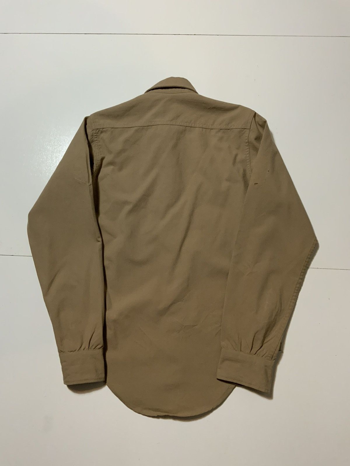 Vintage Vintage 60s 70s Wool Military USMC Marines US Army Shirt Size US S / EU 44-46 / 1 - 2 Thumbnail