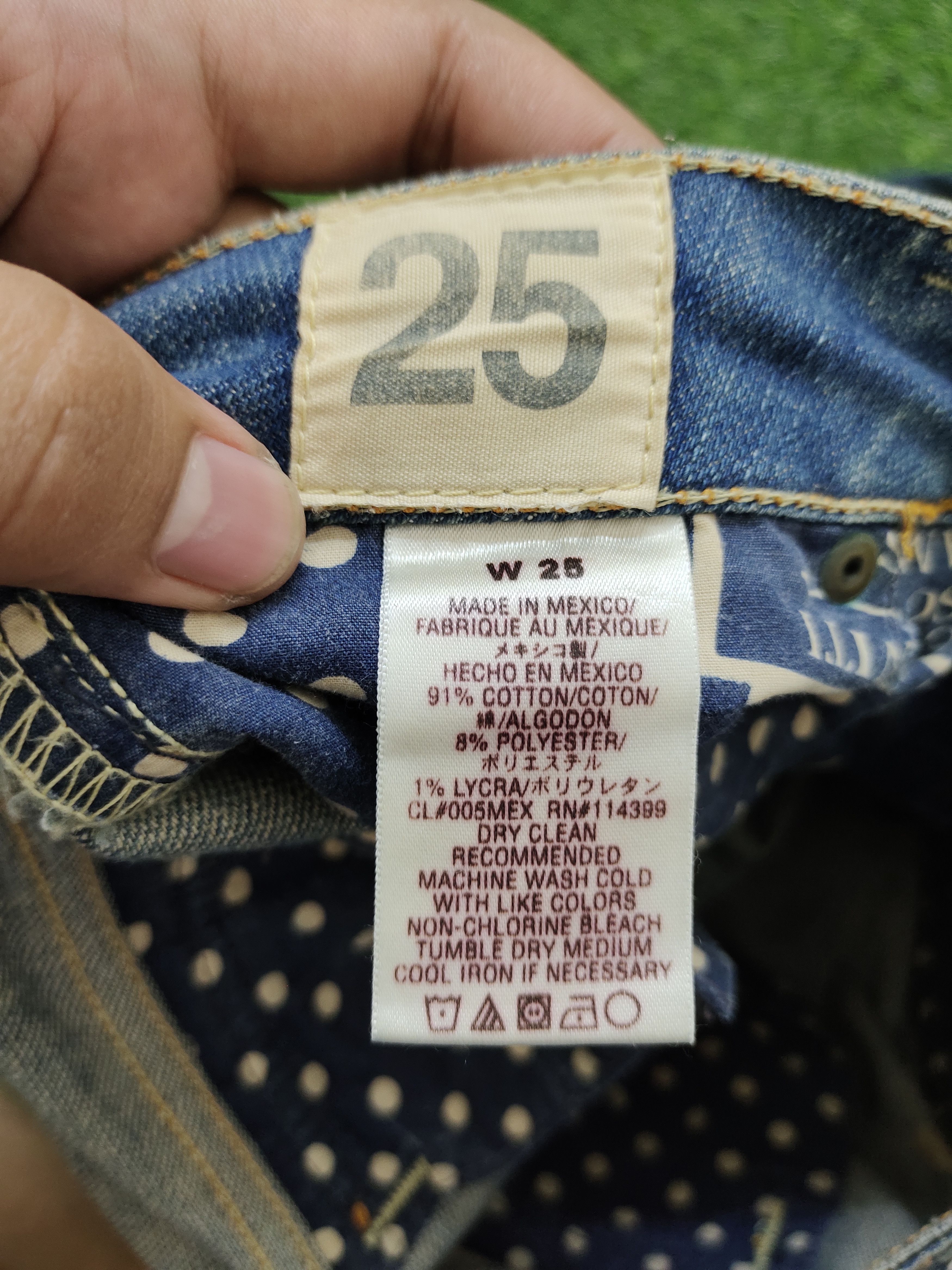 If Six Was Nine Flare Jeans Taverniti Release Hem Distress Boot Cut Low Rise Size US 27 - 21 Thumbnail