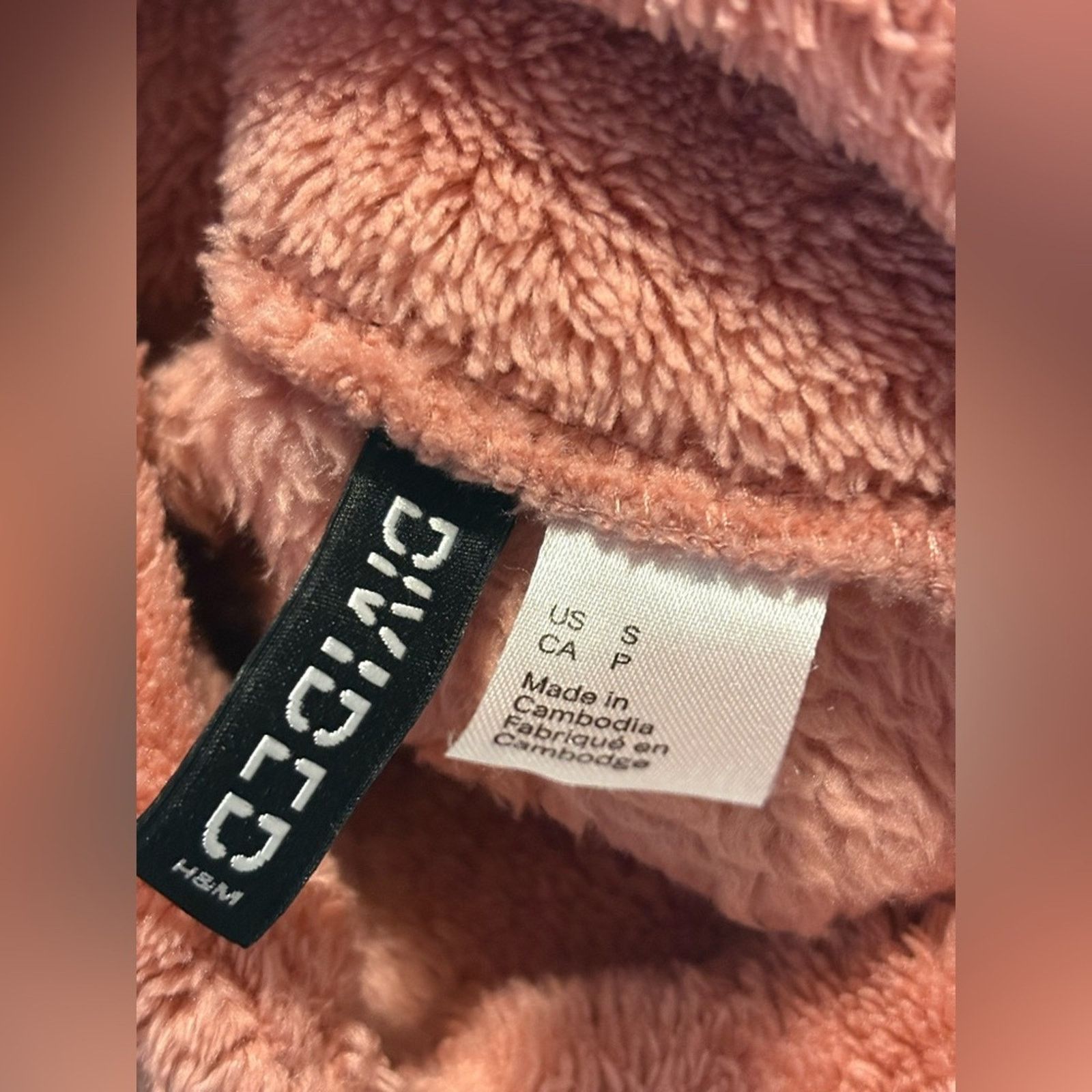 H&M (Divided by H&M) Quarter Zip Fleece Sweater: Size Small Size S / US 4 / IT 40 - 4 Thumbnail