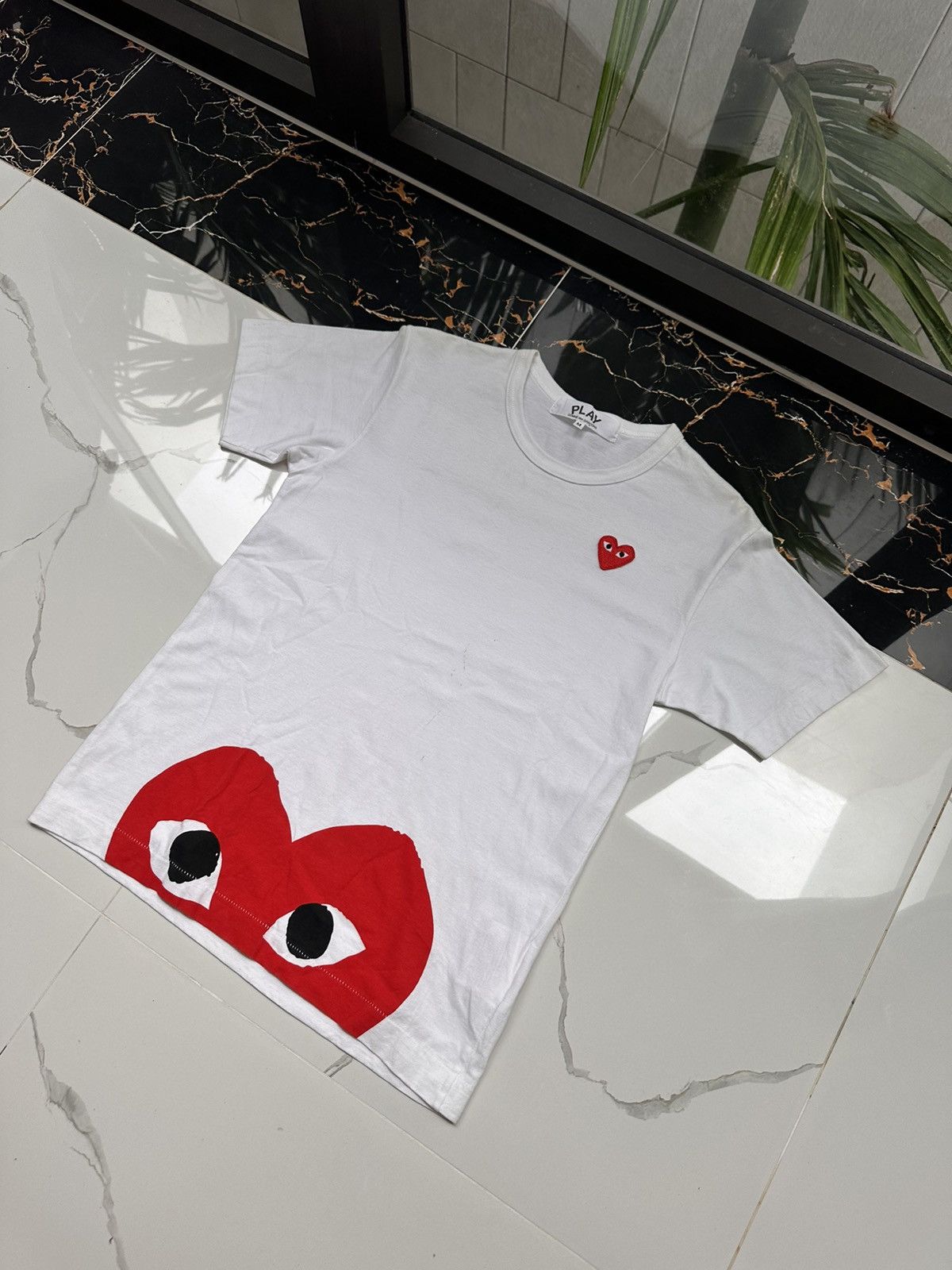 Comme des Garcons × Vintage CDG VINTAGE BIG LOGO LUXURY STREETWEAR T-SHIRT Size US M / EU 48-50 / 2 - 3 Thumbnail