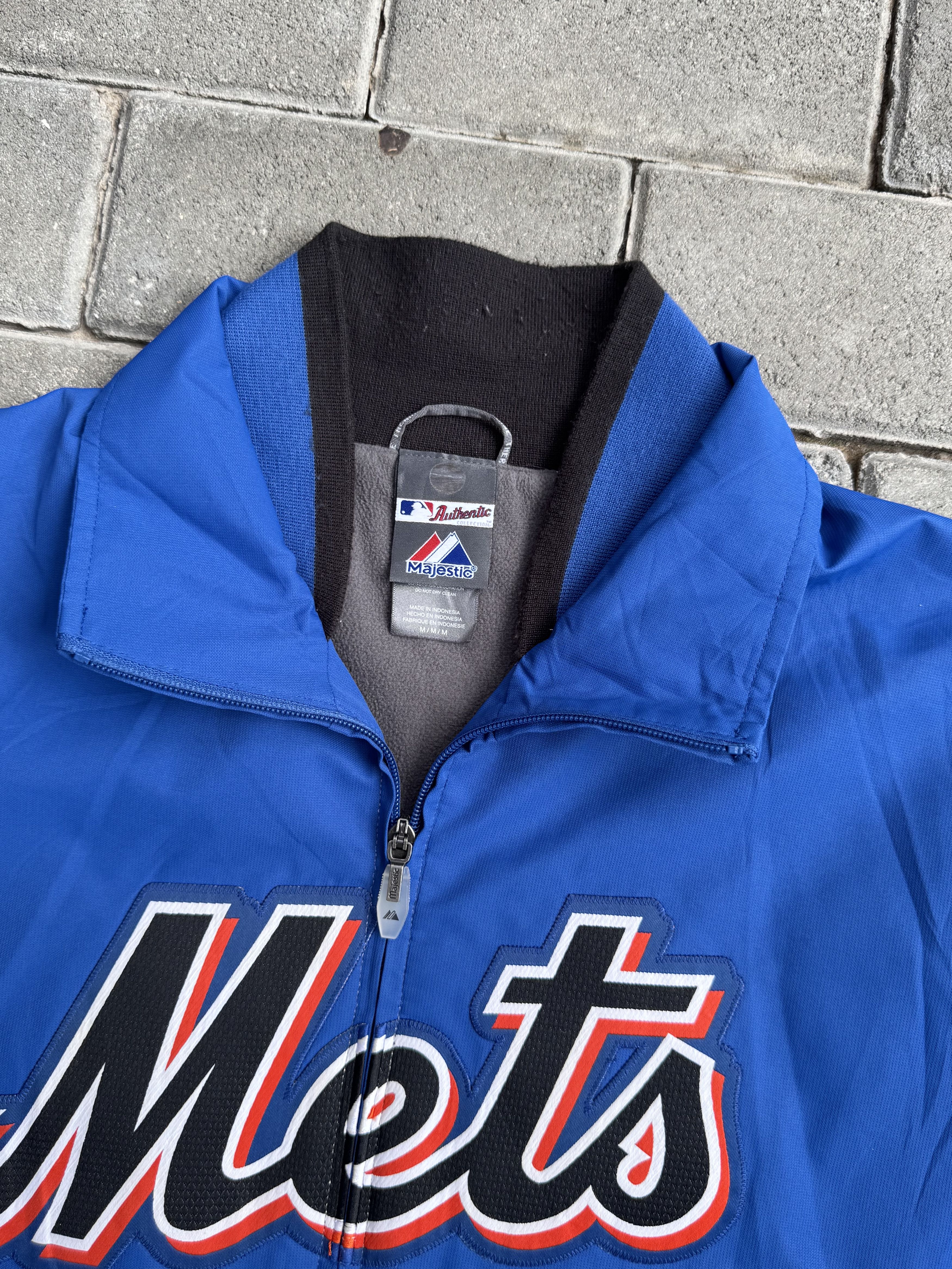 Majestic Mets Heavy Bullpen Jacket Majestic Therma Base NY Size US M / EU 48-50 / 2 - 6 Thumbnail